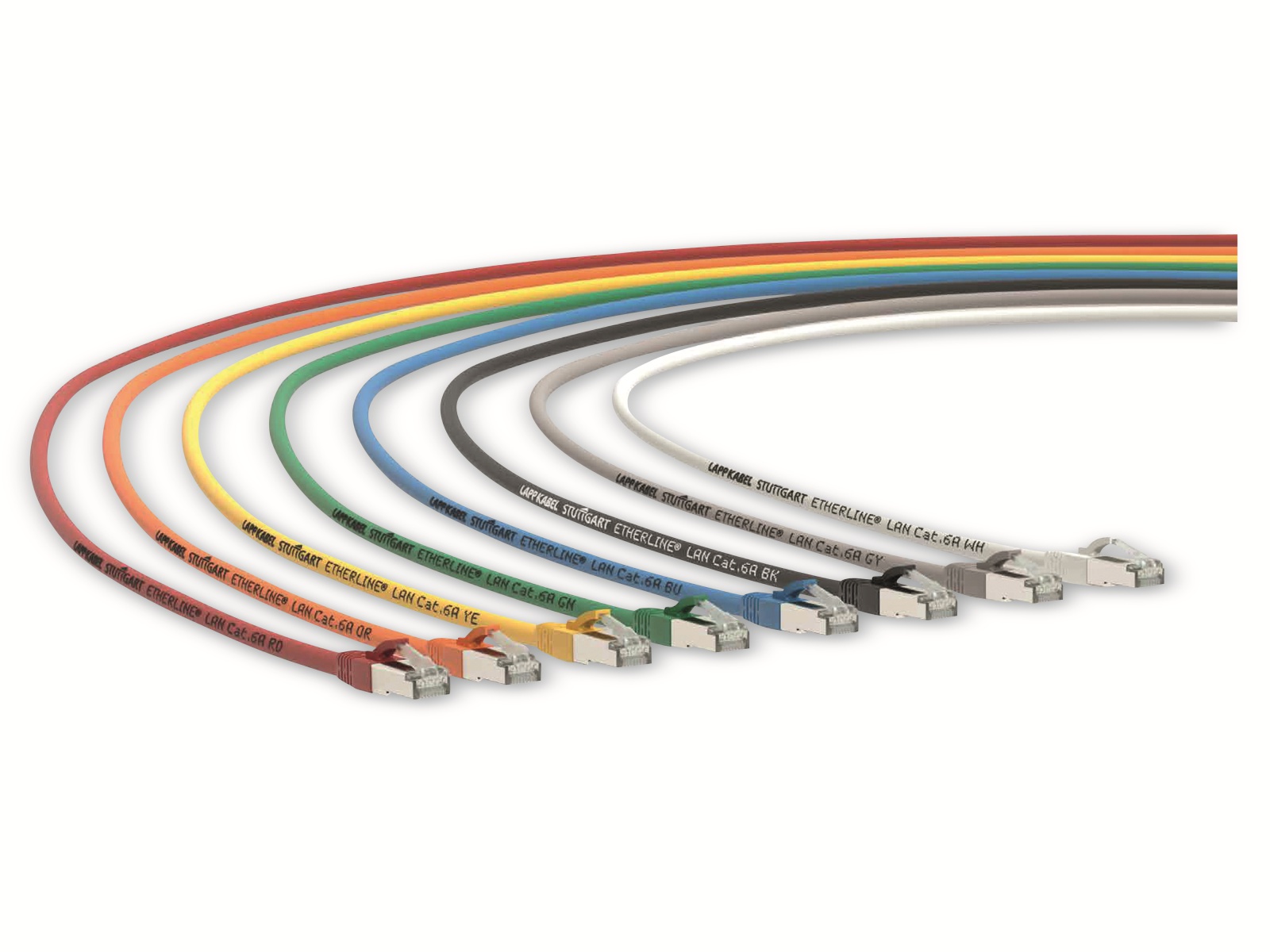 LAPP CAT.6a Netzwerkkabel Etherline LAN, UL-Zertifizierung, 10,0 m, orange LAPP CAT.6a Netzwerkkabel Etherline LAN, UL-Zertifizierung, 10,0 m, orange