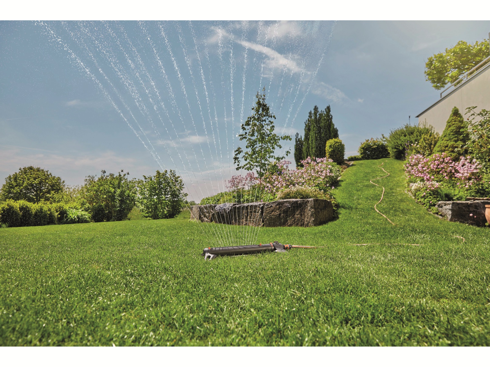 GARDENA Viereckregner AquaZoom L