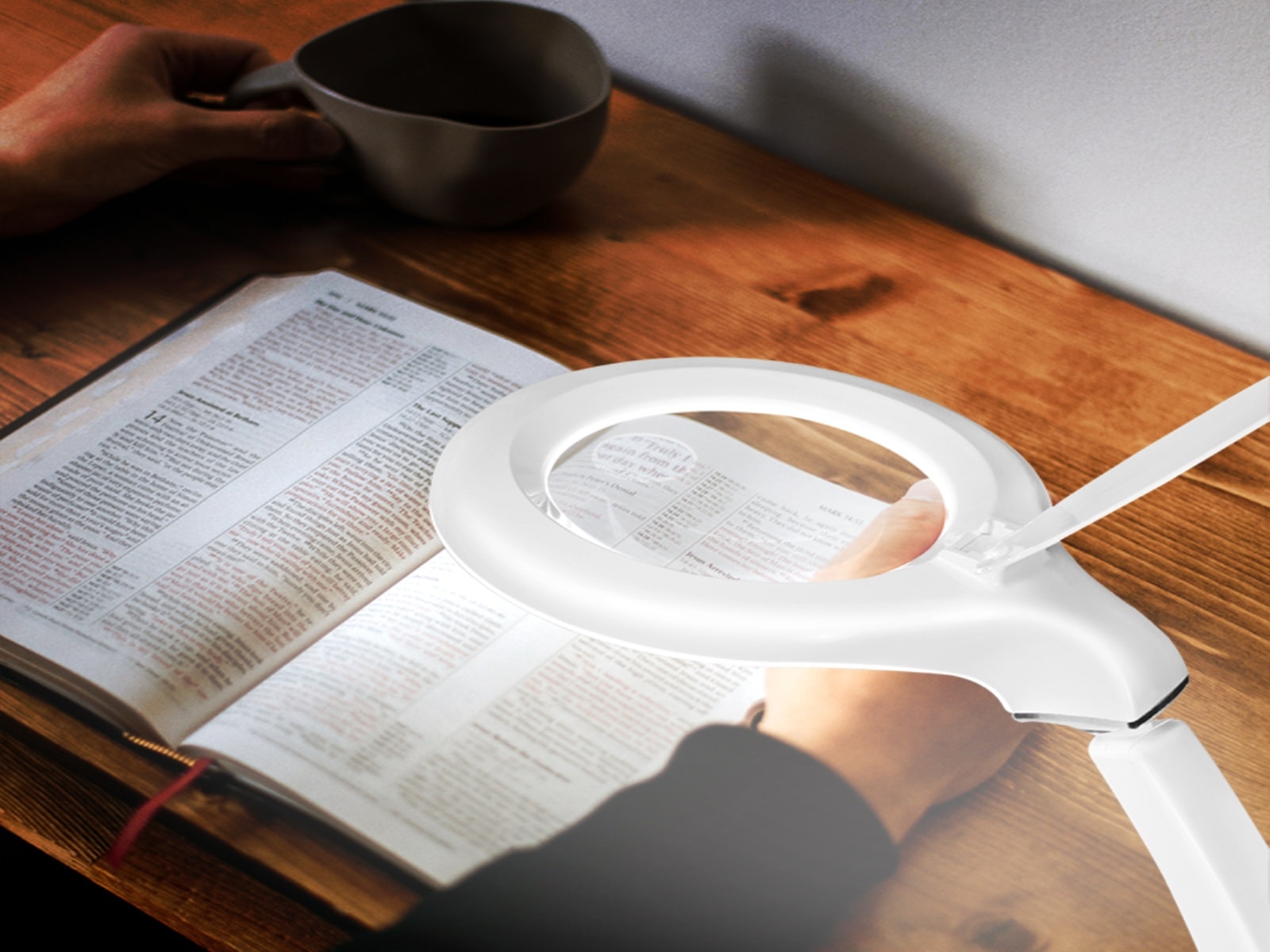 LOGILINK Lupenleuchte WZ0059, 3 + 12 Dioptrien, Echtglaslinse