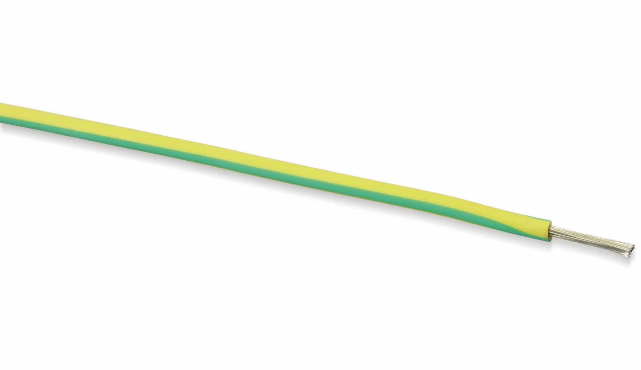 RAUTRONIC Silikon-Litze, 6 mm², 10 m, grün/gelb RAUTRONIC Silikon-Litze, 6 mm², 10 m, grün/gelb