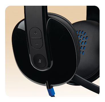 LOGITECH Headset H540 USB, schwarz
