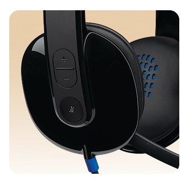 LOGITECH Headset H540 USB, schwarz LOGITECH Headset H540 USB, schwarz