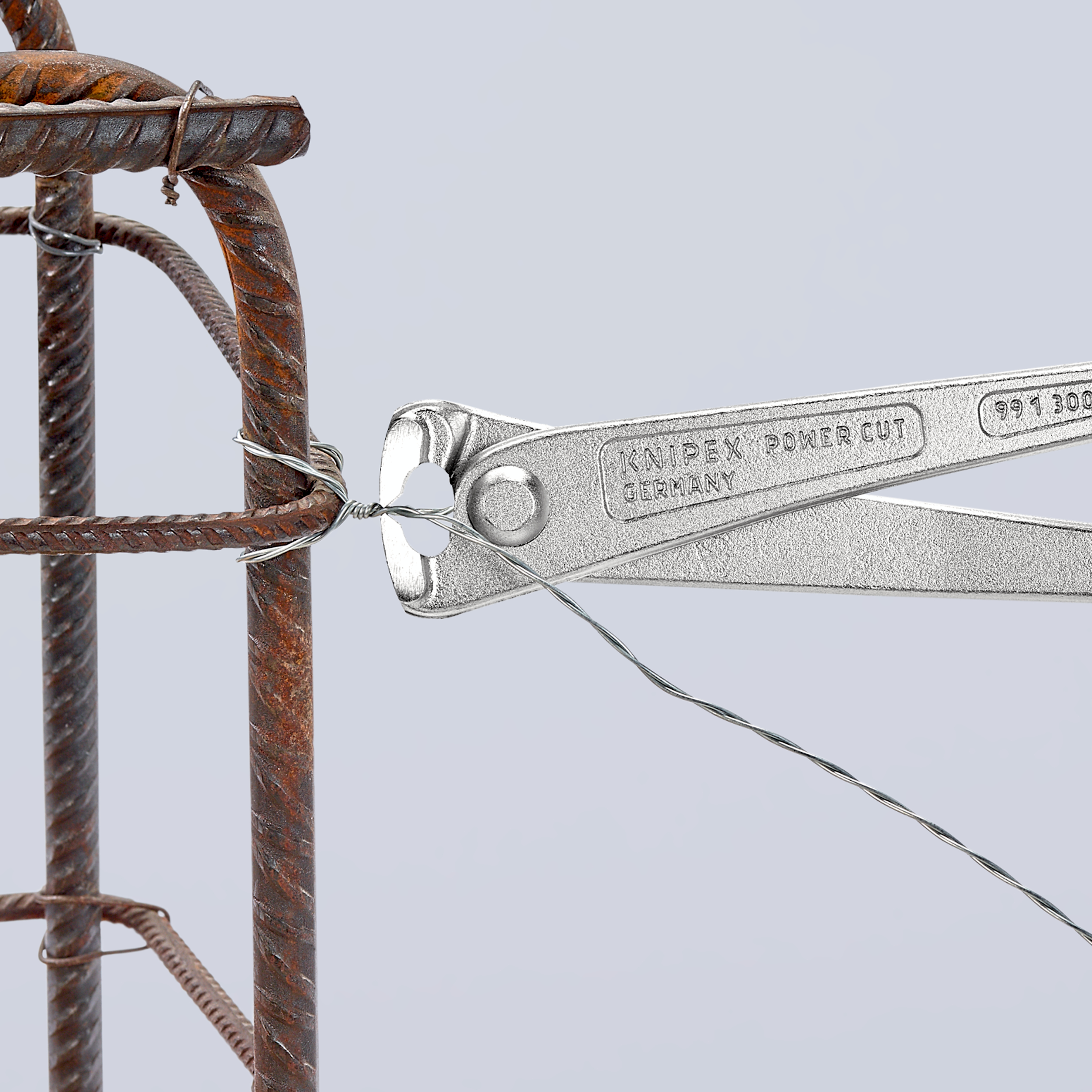 KNIPEX Kraft-Monierzange, 99 14 300, glanzverzinkt, 300 mm