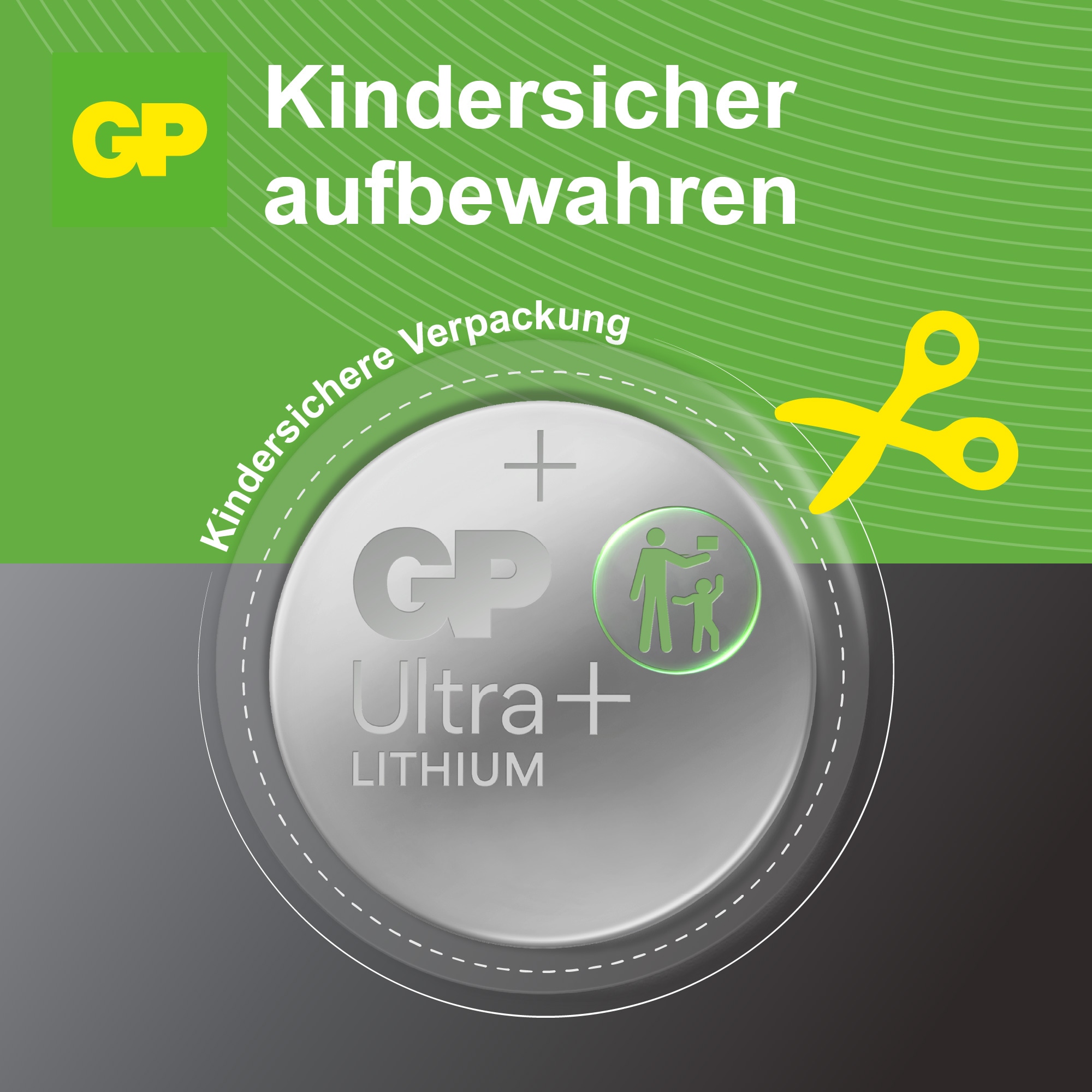 GP Ultra Plus, CR2032 Lithium Knopfzelle, 3 V, 5 Stück GP Ultra Plus, CR2032 Lithium Knopfzelle, 3 V, 5 Stück