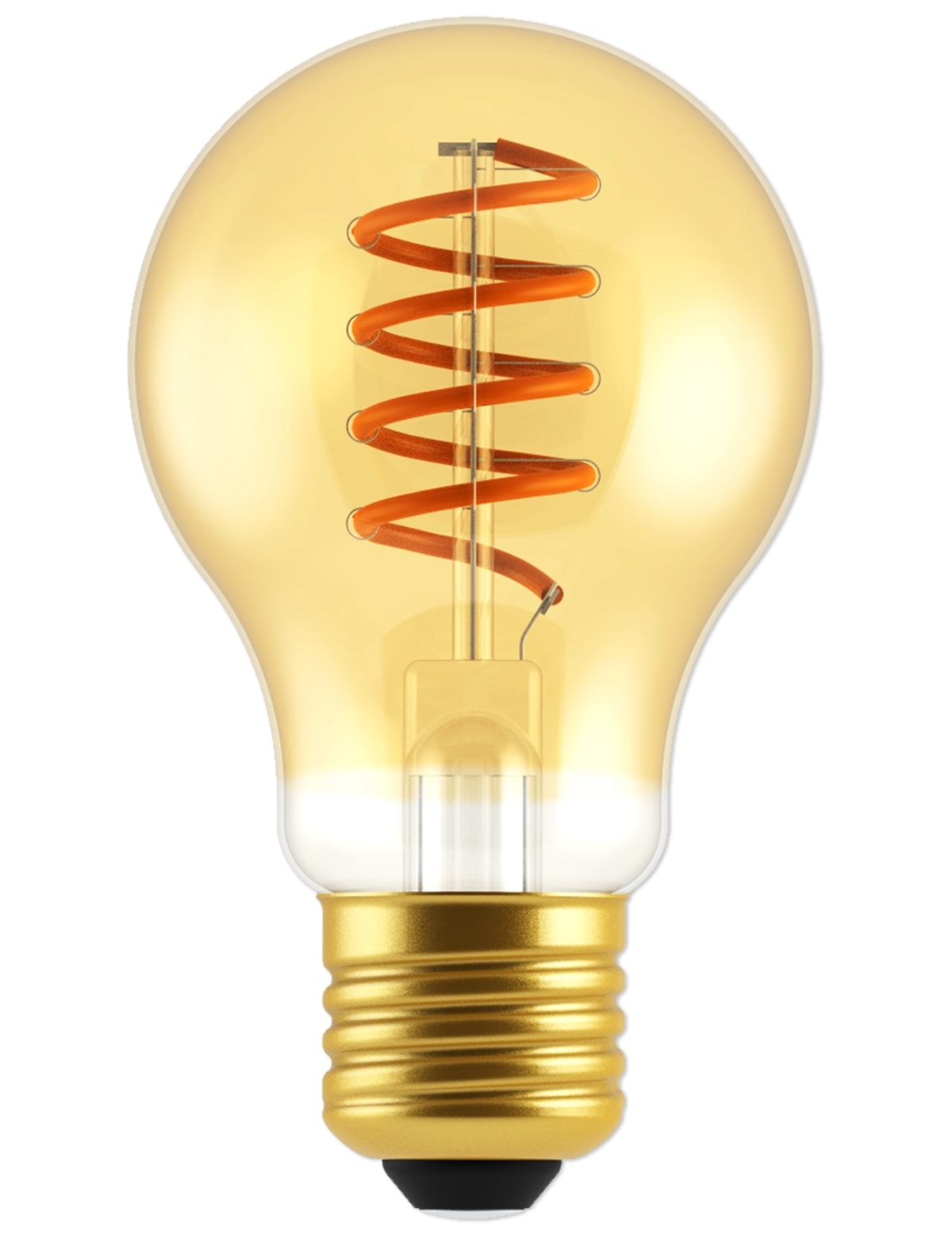 BLULAXA LED-Lampe, Vintage flex Filament, E27, 5W, 250 lm, 1800K, gold BLULAXA LED-Lampe, Vintage flex Filament, E27, 5W, 250 lm, 1800K, gold