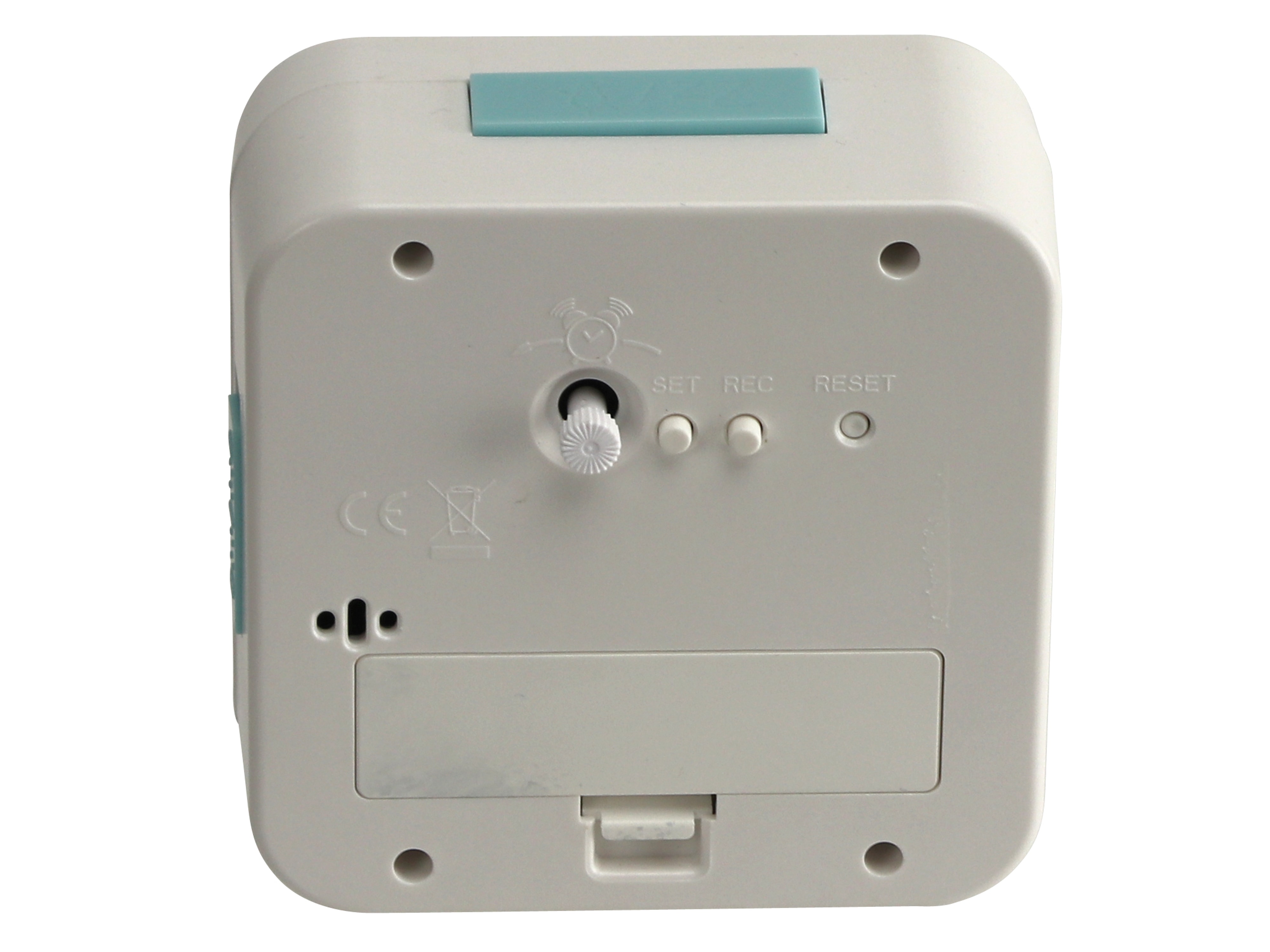 Funkwecker, analog, 784-02-2020-01, weiß, B-Ware