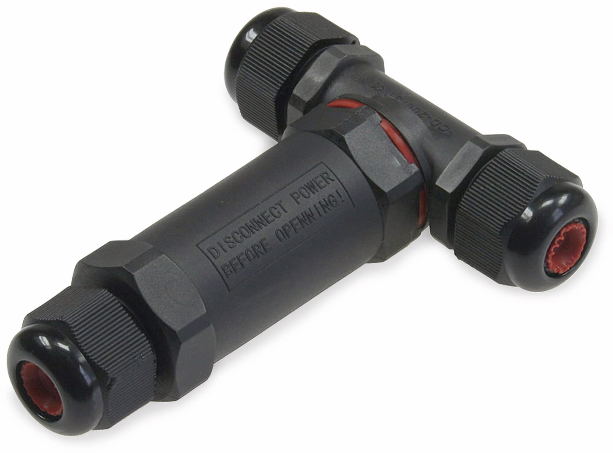 CHILITEC Kabel T-Verbinder, 3polig, IP68, 230V~ CHILITEC Kabel T-Verbinder, 3polig, IP68, 230V~