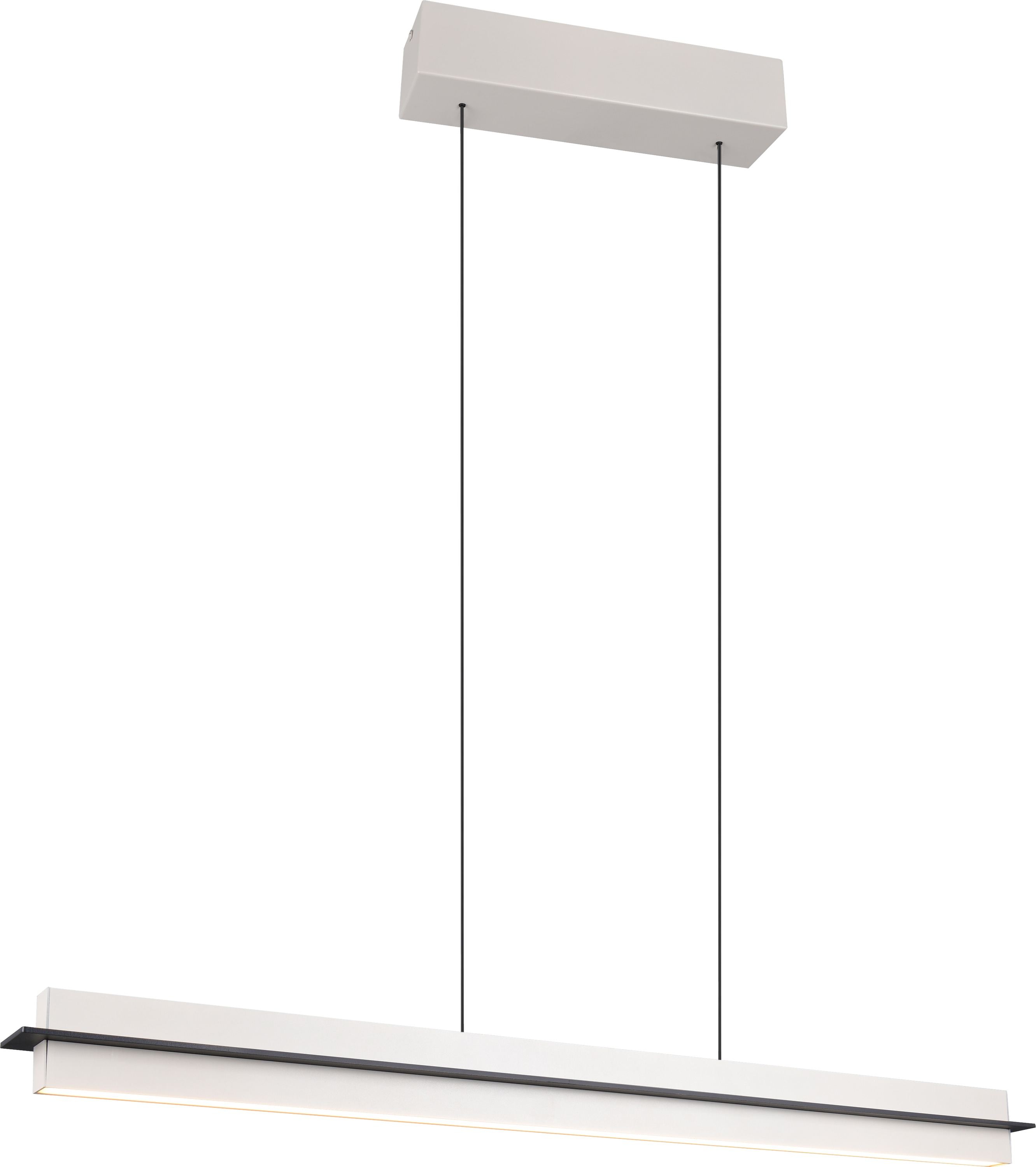 TRIO LED-Pendelleuchte EMERSON 346710176, 22 W, 2500 lm, grau TRIO LED-Pendelleuchte EMERSON 346710176, 22 W, 2500 lm, grau