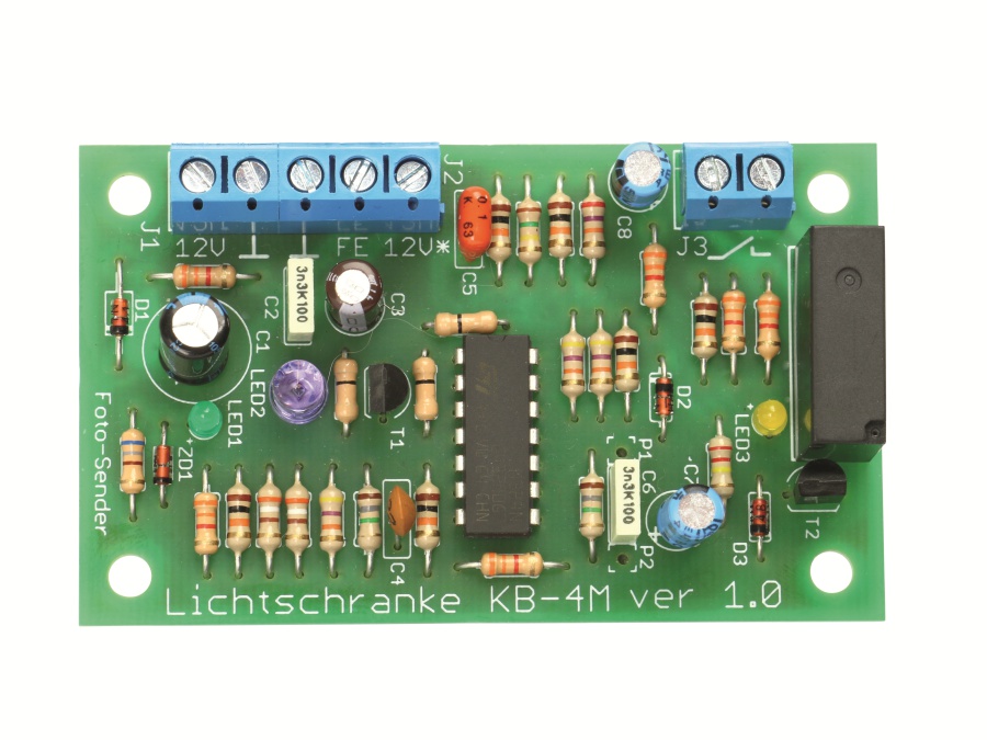 Bausatz Lichtschranke KB-4M, V1.0 Bausatz Lichtschranke KB-4M