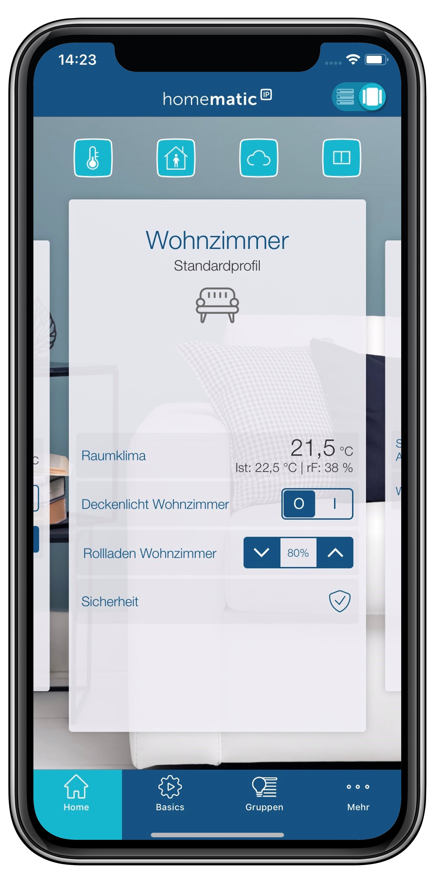 HOMEMATIC IP 156650A0, Heizkörperthermostat EVO, silber