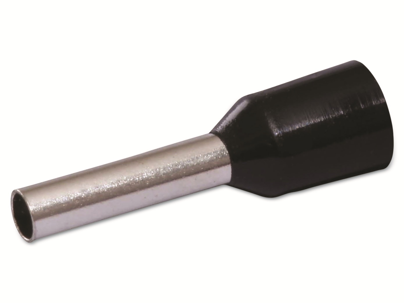 QUADRIOS Aderendhülse, 22C428, 1,5 mm², Schwarz, Teilisoliert, 100 St.