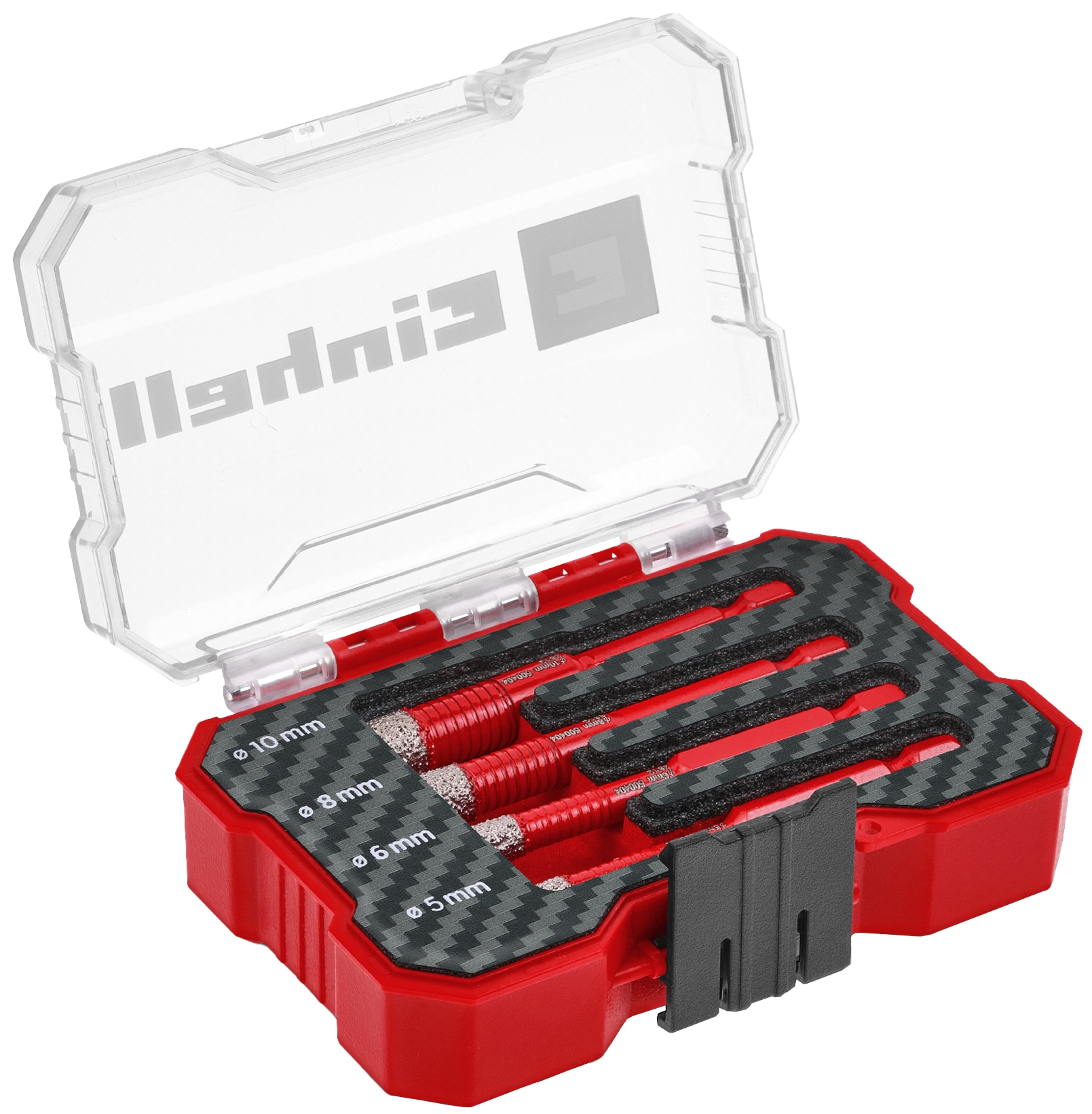 EINHELL Diamant-Fliesenbohrer-Set, 500404, XS-Case, 4-teilig EINHELL Diamant-Fliesenbohrer-Set, 500404, XS-Case, 4-teilig