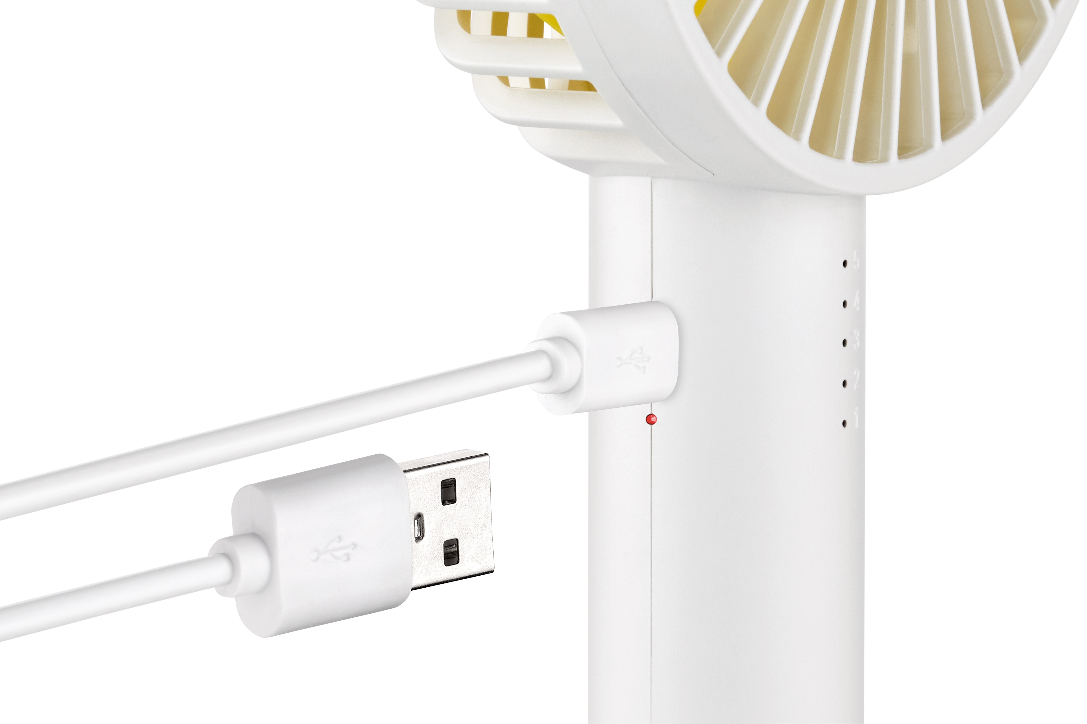 UNOLD USB-Handventilator 86620, Breezy ll, weiß UNOLD USB-Handventilator 86620, Breezy ll, weiß