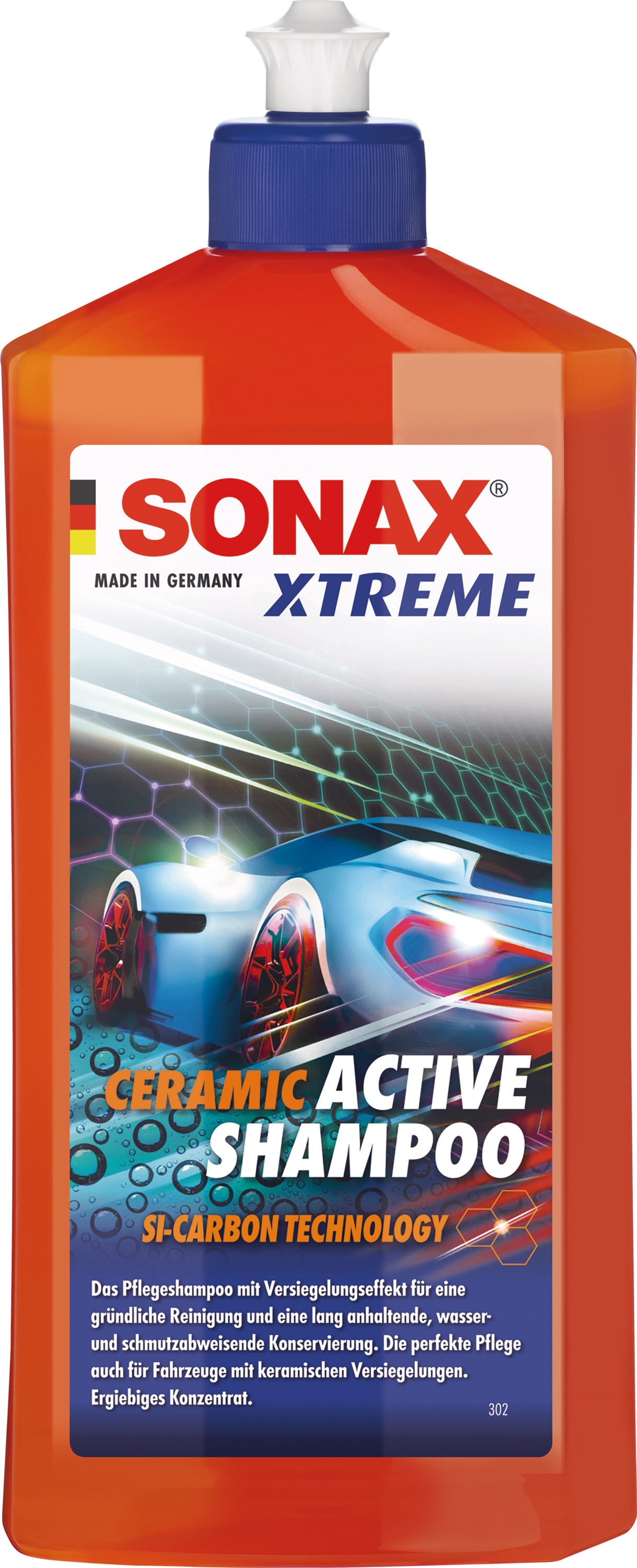 SONAX Pflegeshampoo XTREME Ceramic Active­S­hampoo, 02592000, 500 ml