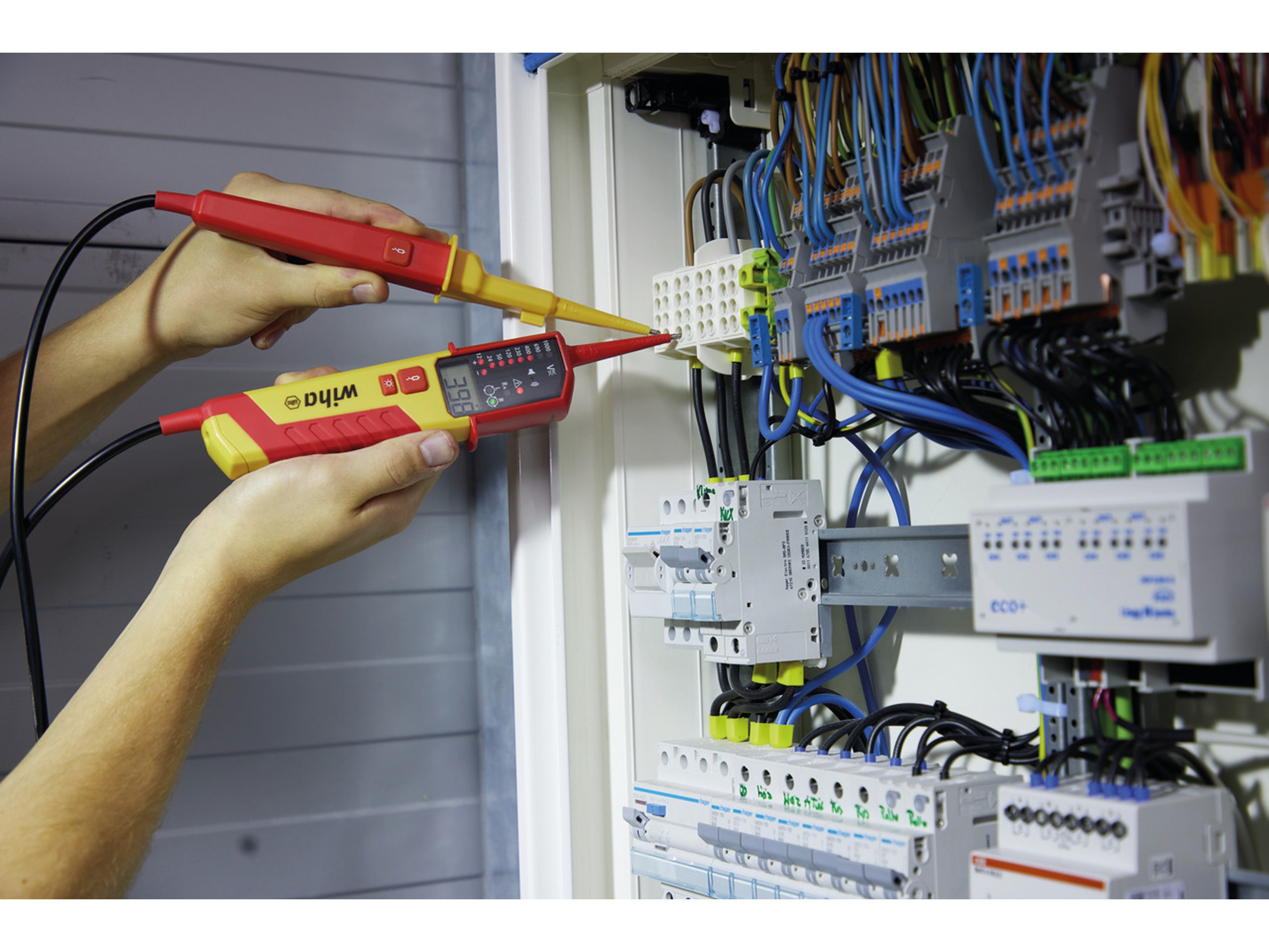 WIHA Spannungs- und Durchgangsprüfer SB25517, 0,5...1.000V AC