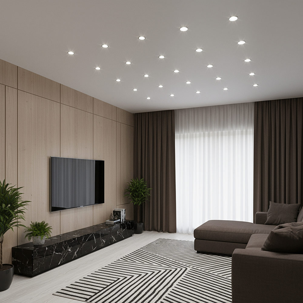 V-TAC LED-Lampe VT-211946, 6W, EEK: F, 445lm, 6500 K, PAR16, GU10, 110°