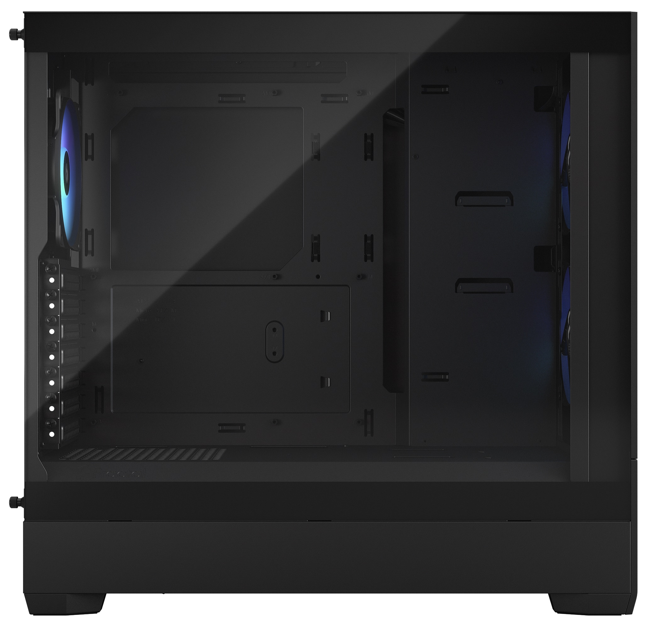 FRACTAL Midi Tower Design Pop Air RGB schwarz TG Clear Tint FRACTAL Midi Tower Design Pop Air RGB schwarz TG Clear Tint