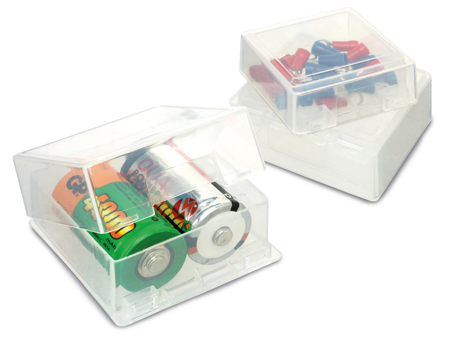 Kunststoff-Boxen, 3er Set, verschiedene Größen Kunststoff-Boxen, 3er Set, verschiedene Größen