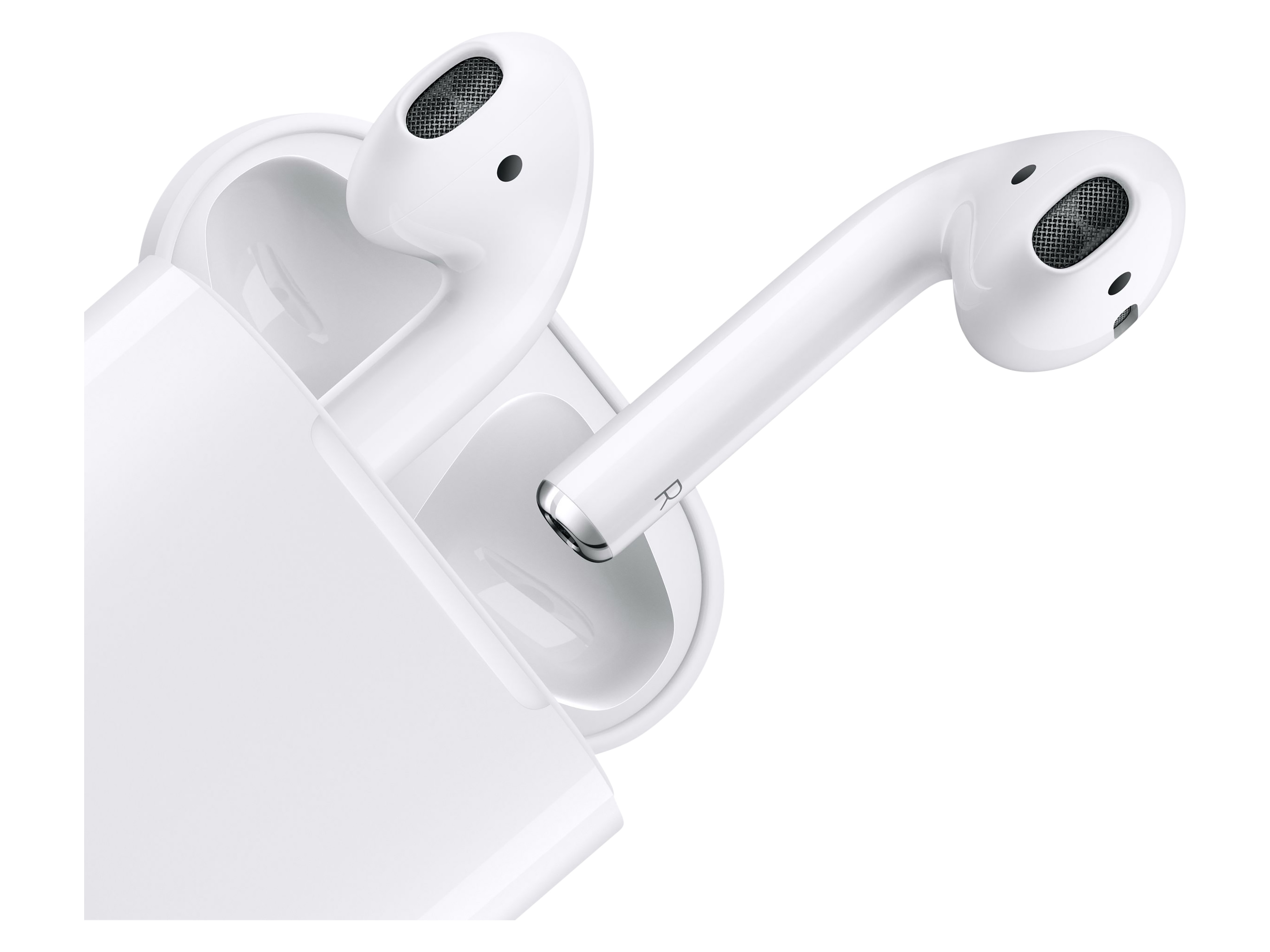 APPLE AirPods, zweite Generation, TWS, In-Ear, Bluetooth, weiß