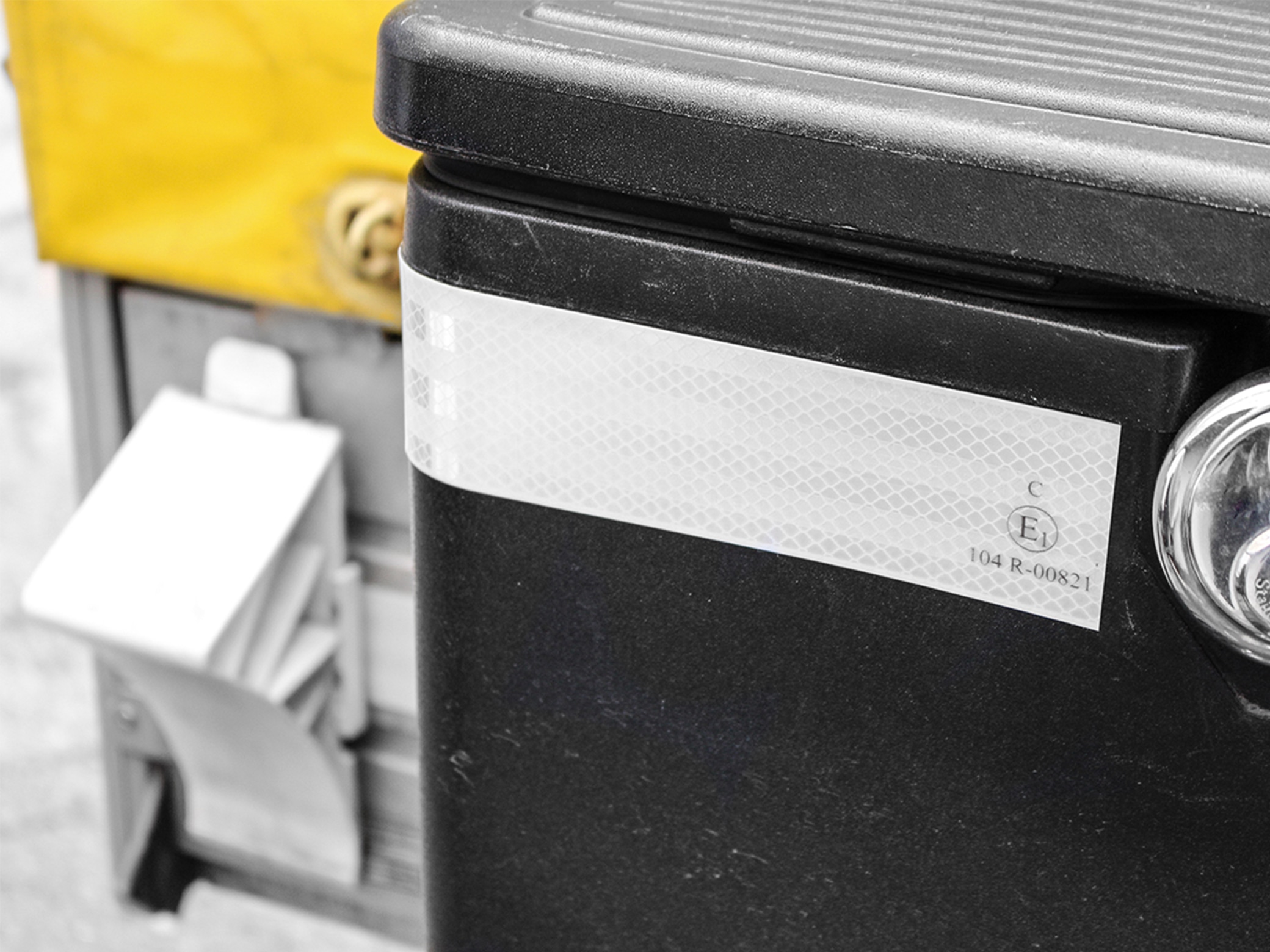 Reflektorband, weiß, 2m, selbstklebend