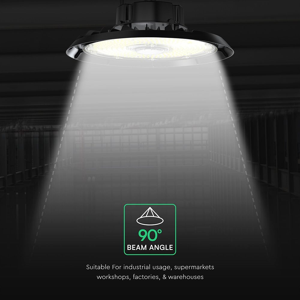V-TAC LED-Hallenstrahler VT-240746, EEK: D, 100W, 15500lm, 6500K, 90°, IP65 V-TAC LED-Hallenstrahler VT-240746, EEK: D, 100W, 15500lm, 6500K, 90°, IP65