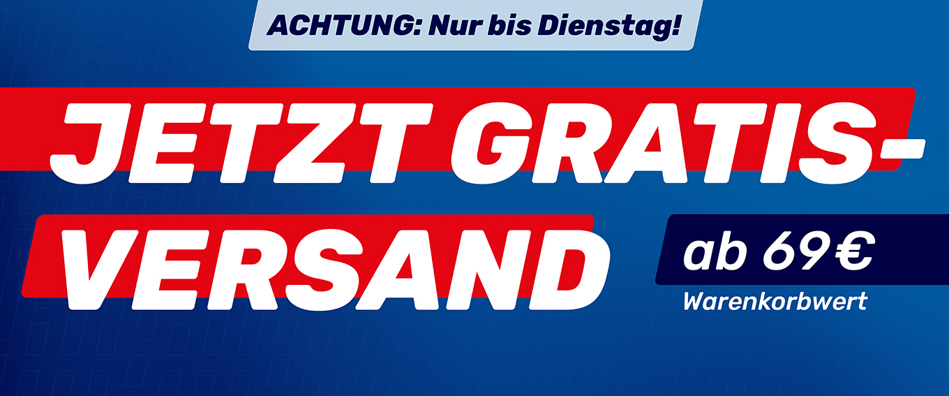 Jetzt Gratis-Versand