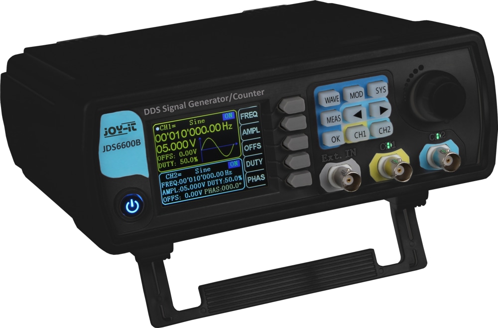 JOY-IT Signalgenerator und Frequenzzähler, JT-JDS6600-B, schwarz JOY-IT Signalgenerator und Frequenzzähler, JT-JDS6600-B, schwarz