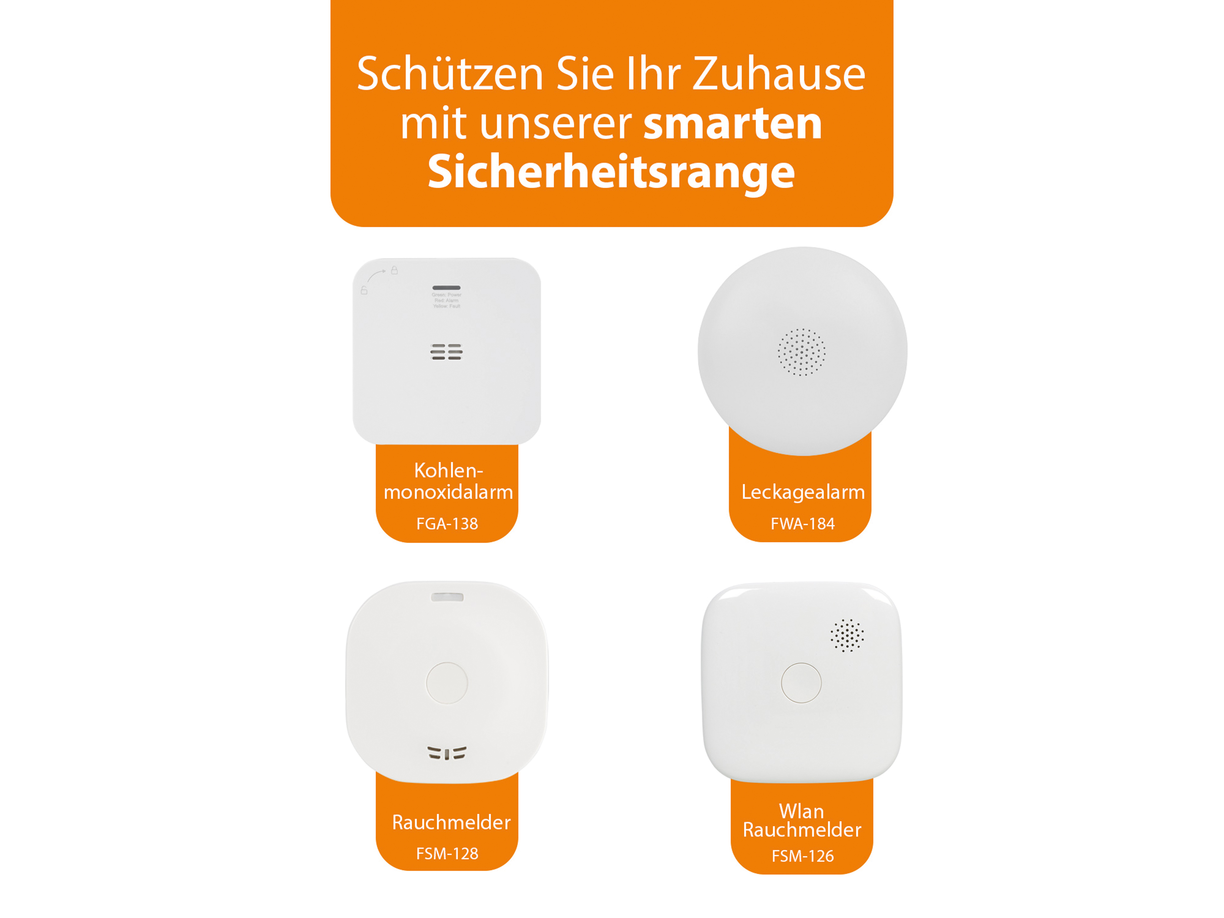 SMARTWARES Rauchmelder FSM-126, WLAN