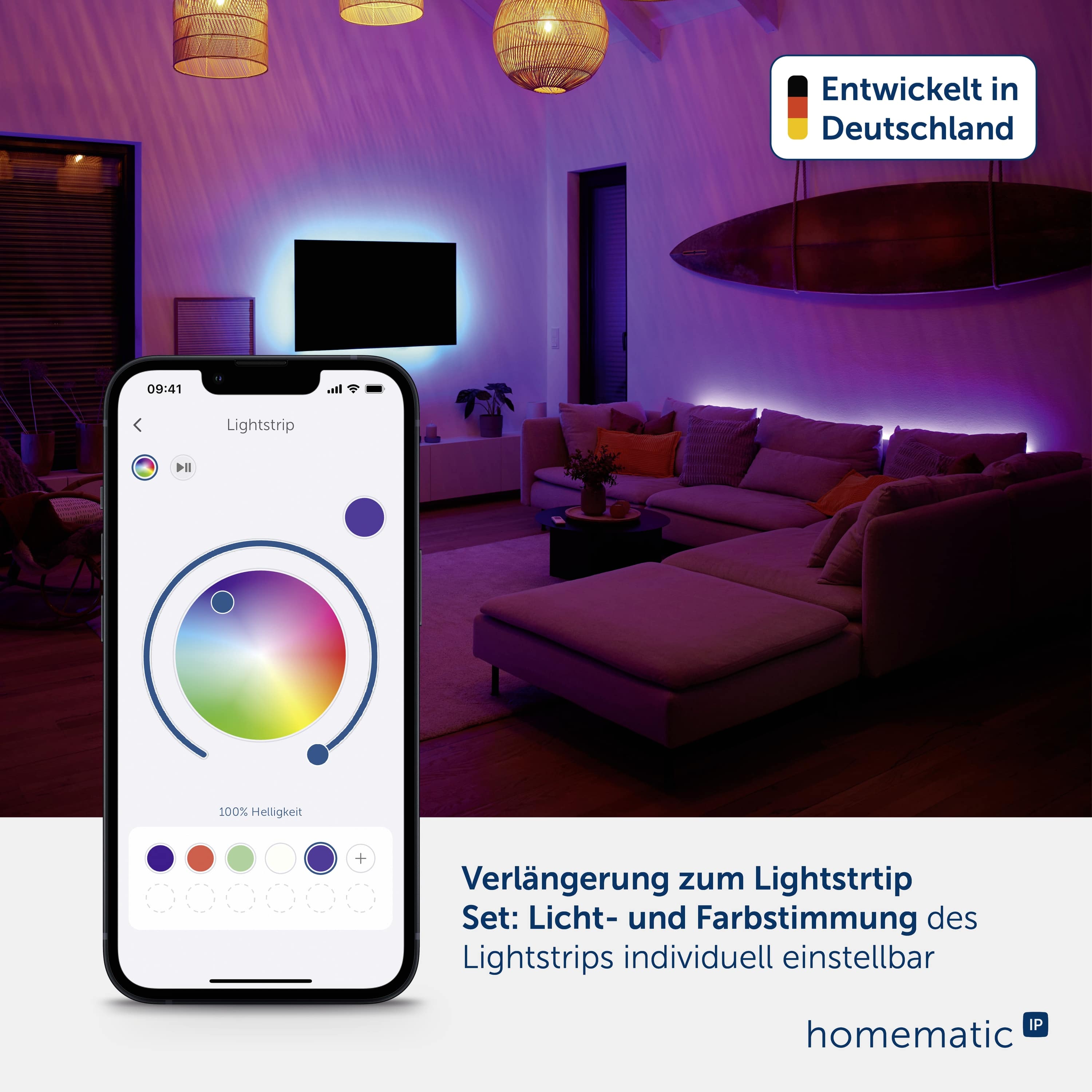 HOMEMATIC IP 160677A0 Lightstrip 1 m HOMEMATIC IP 160677A0 Lightstrip 1 m
