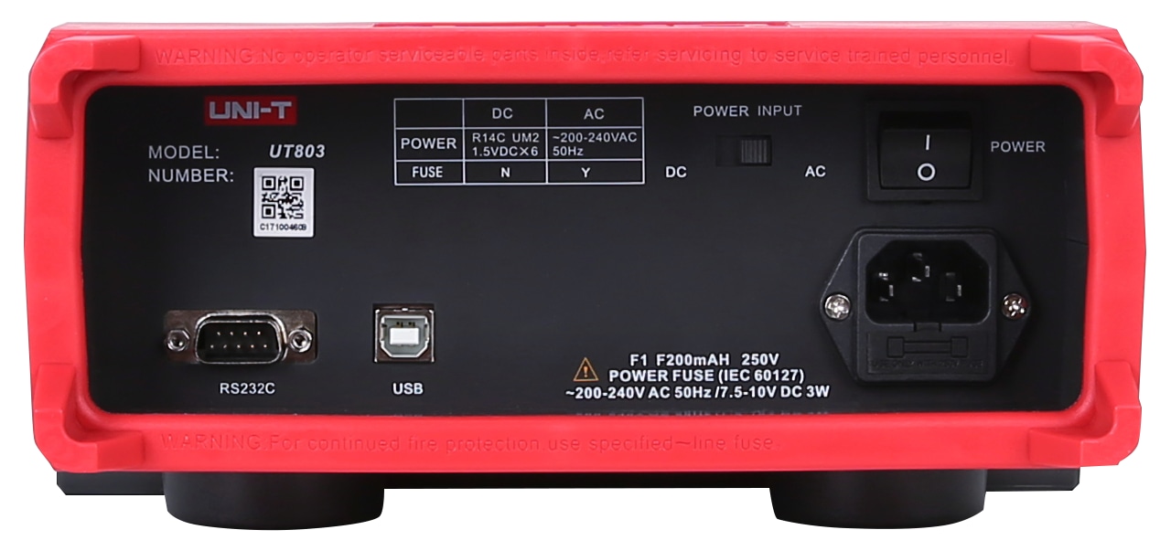 UNI-T Tischmultimeter UT803, True RMS UNI-T Tischmultimeter UT803, True RMS