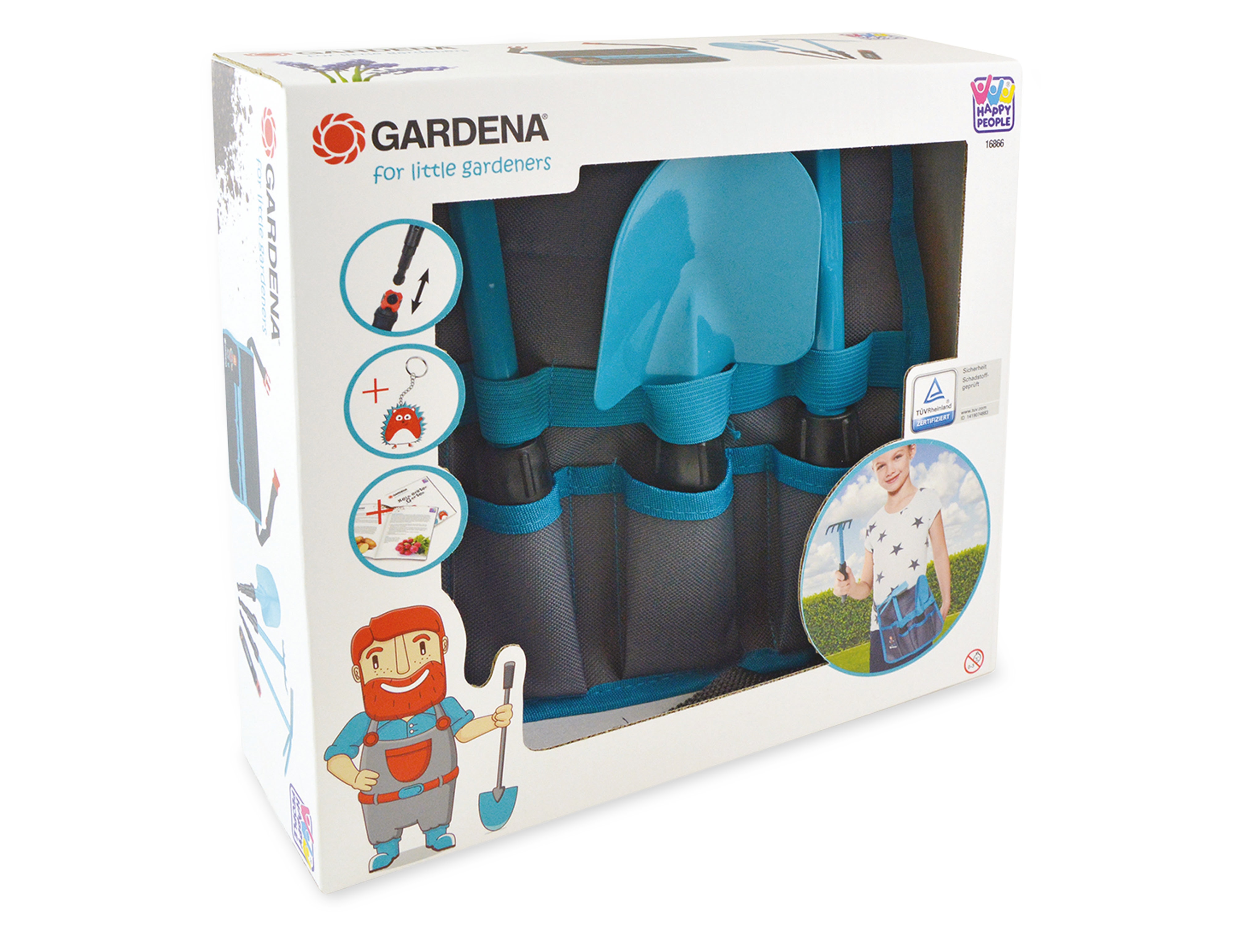GARDENA FOR LITTLE GARDENERS Gürteltasche, 7-teilig, für Kinder
