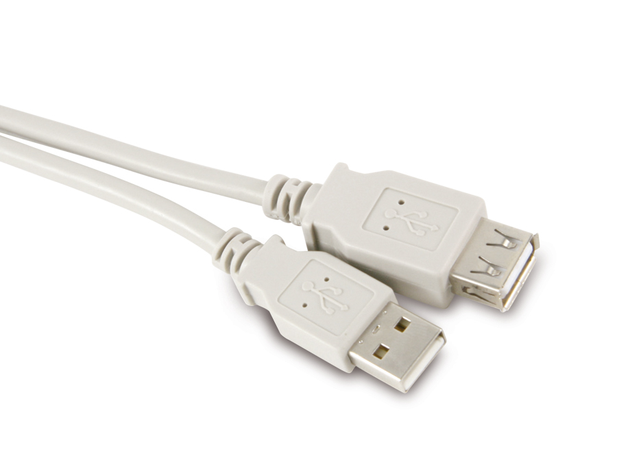 S-IMPULS USB 2.0 Verlängerungskabel, 3 m S-IMPULS USB 2.0 Verlängerungskabel, 3 m