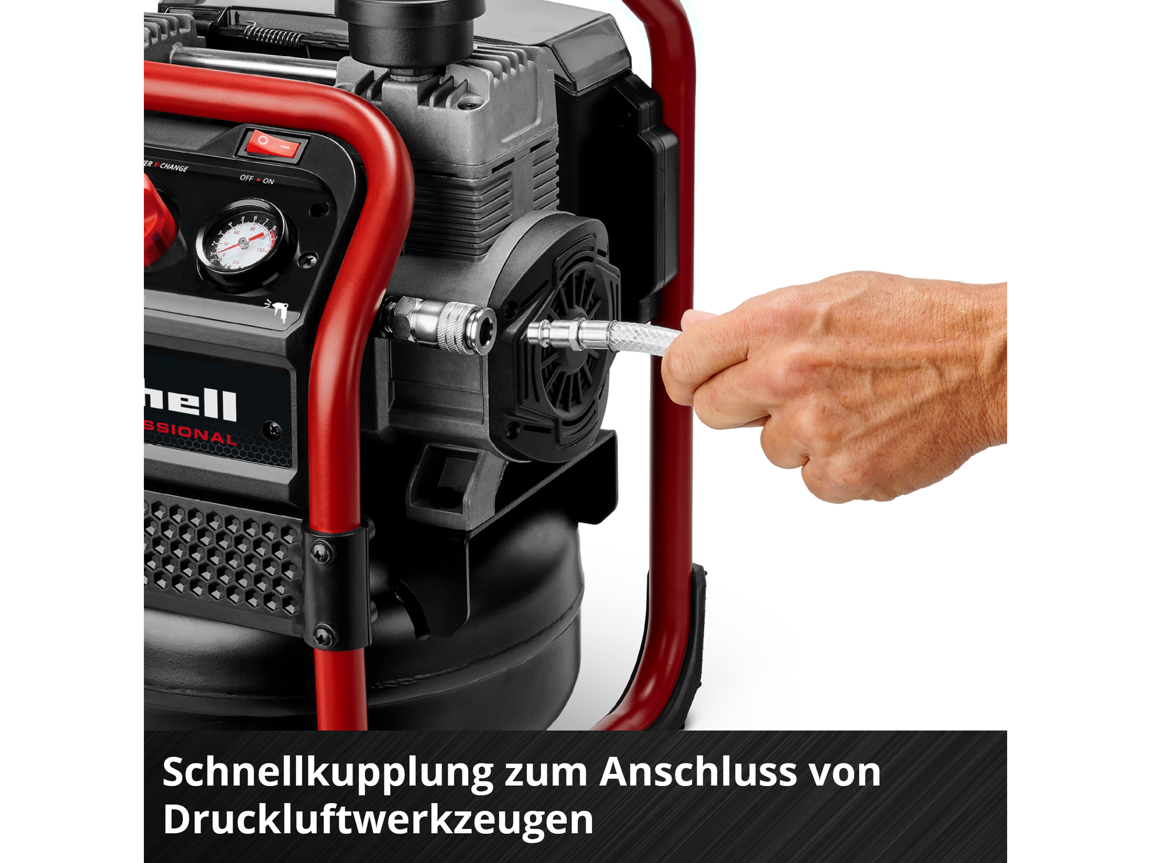 EINHELL PROFESSIONAL Akku-Kompressor SILENZZO 36/210, 4020380