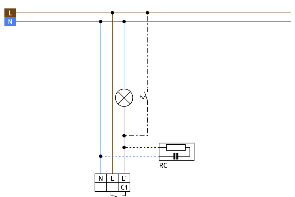 BEG Bewegungsmelder 91102 LC-Click 200, weiß, 200°