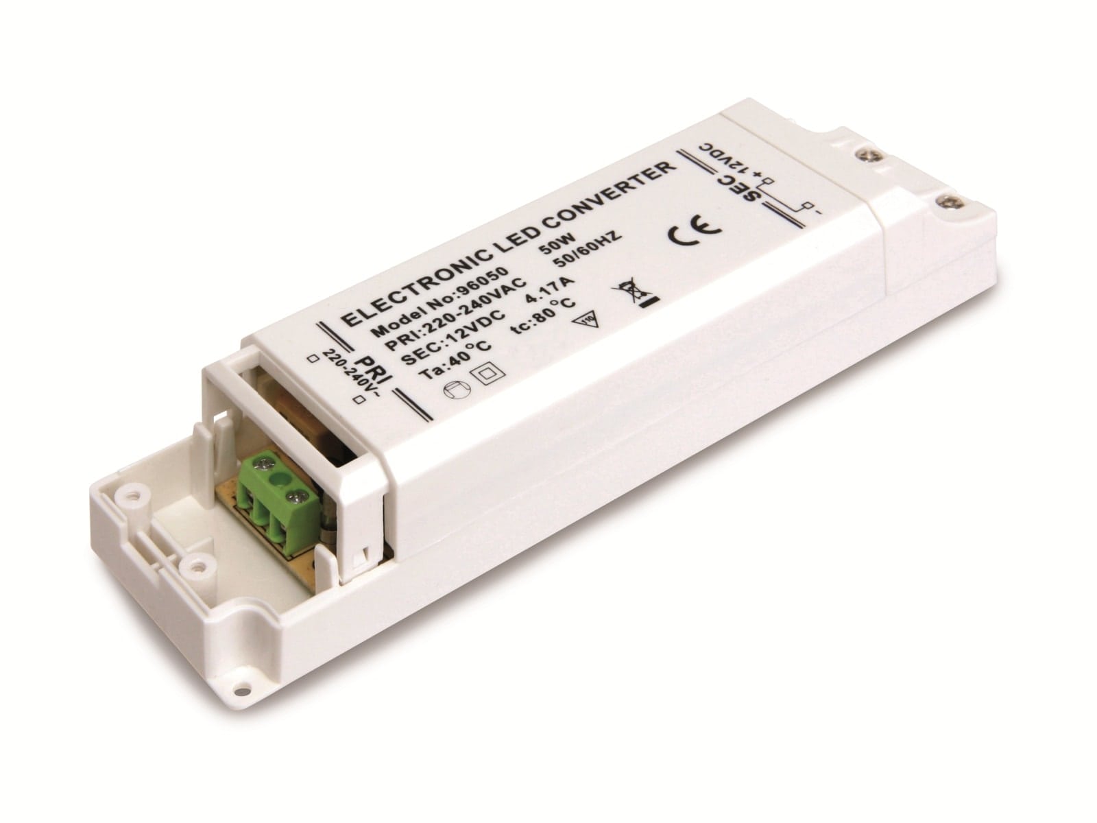 CHILITEC LED-Schaltnetzteil, 12 V-, 50 W CHILITEC LED-Schaltnetzteil, 12 V-, 50 W