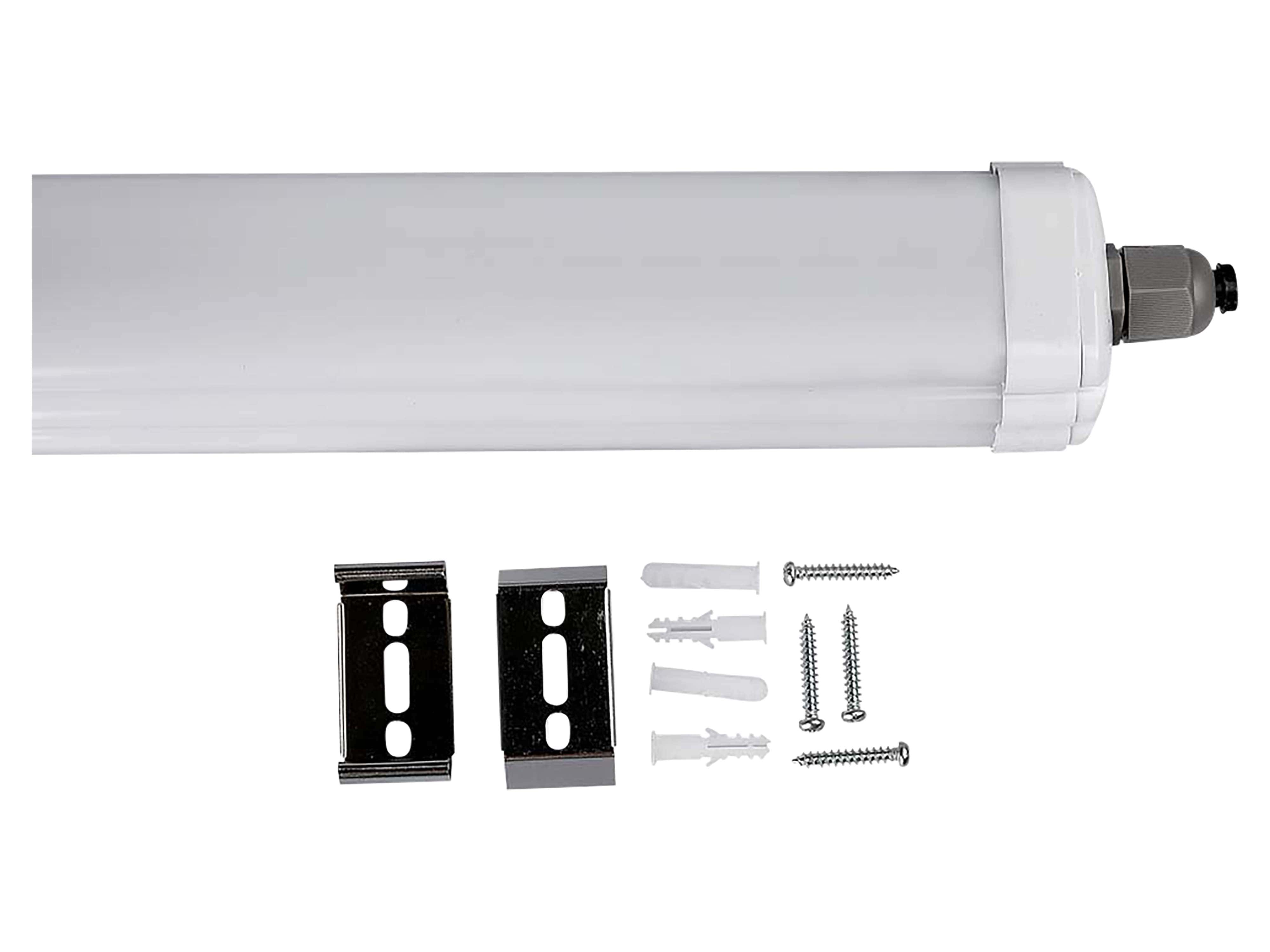 V-TAC LED-Deckenleuchte VT-2162836, EEK: E, 18W, 2430lm, 4000K, 120°, IP65, 60cm V-TAC LED-Deckenleuchte VT-2162836, EEK: E, 18W, 2430lm, 4000K, 120°, IP65, 60cm