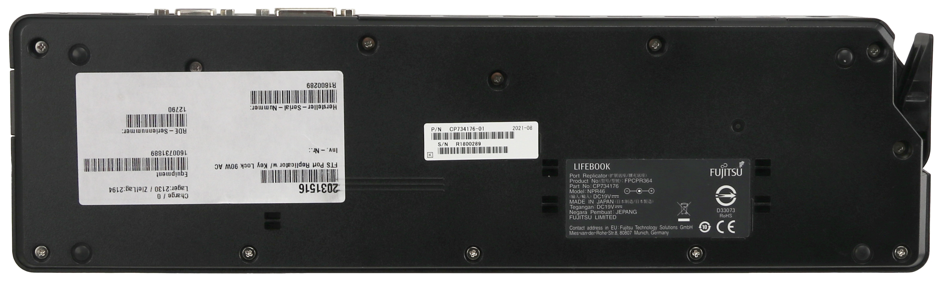 FUJITSU Dockingstation NPR46, gebraucht, mit Netzteil FUJITSU Dockingstation NPR46, gebraucht, mit Netzteil