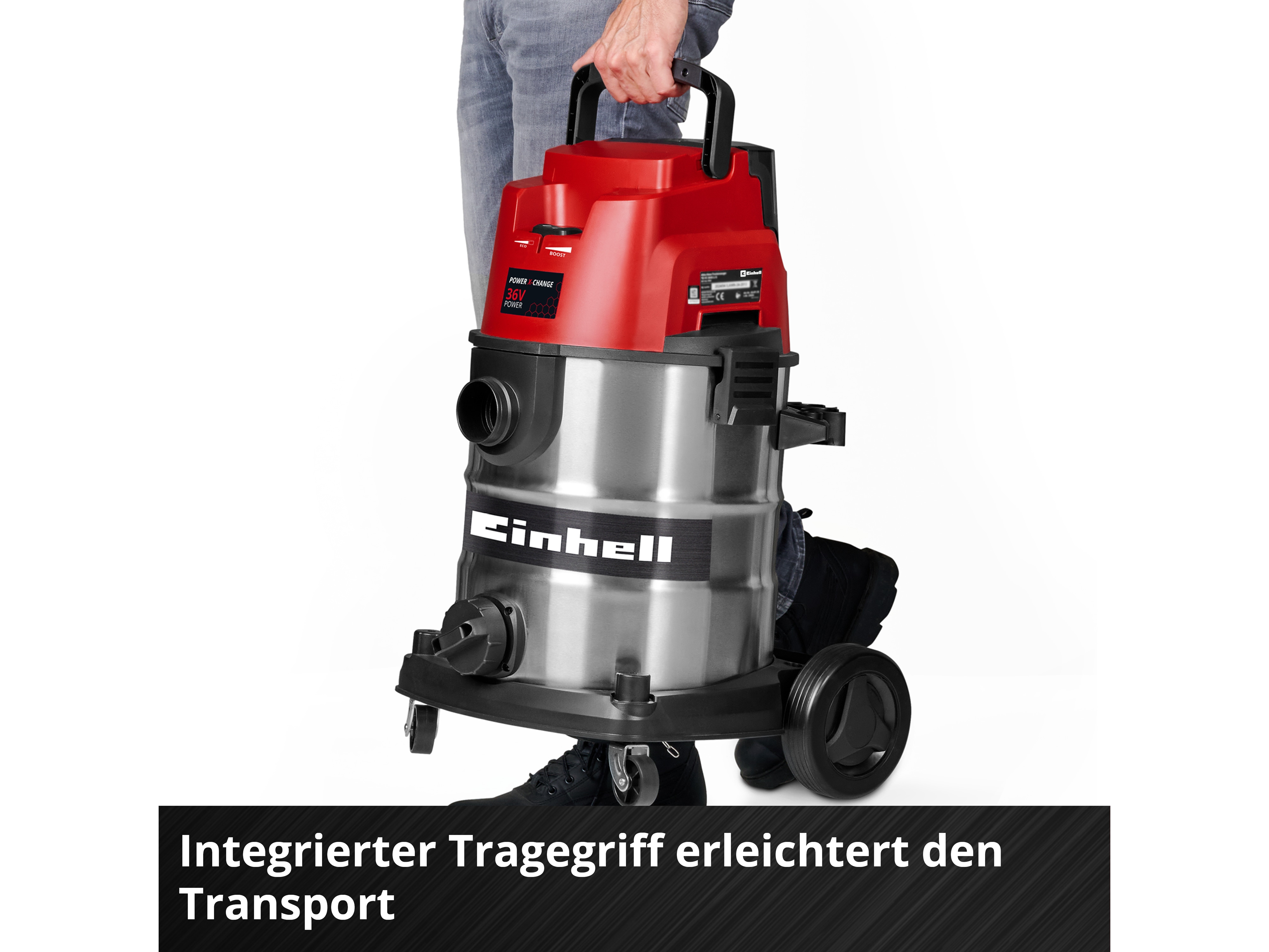 EINHELL Akku-Nass-Trockensauger TE-VC 36/25 Li S-Solo