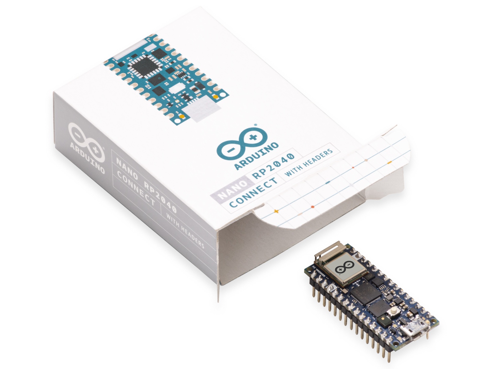 ARDUINO ® Board NANO RP2040 CONNECT without headers ARDUINO ® Board NANO RP2040 CONNECT without headers