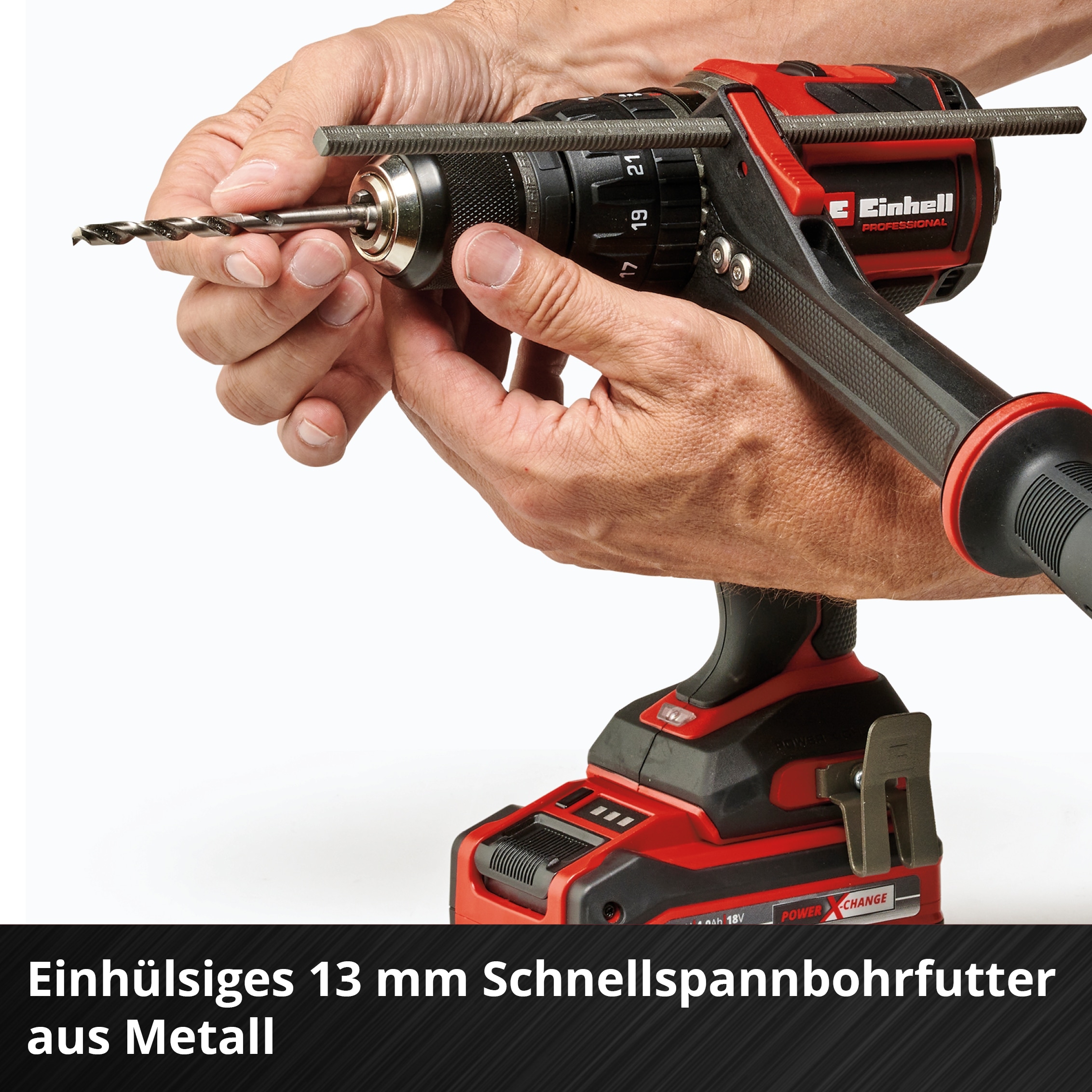 EINHELL PROFESSIONAL Akku-Schlagbohrschrauber TP-CD 18/120 Li-i BL-Solo EINHELL Akku-Schlagbohrschrauber TP-CD 18/120 Li-i BL-Solo