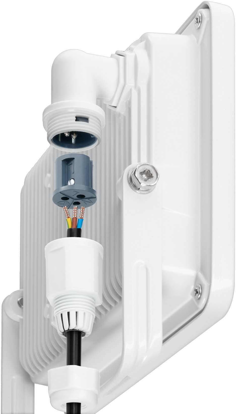 GOOBAY LED-Fluter mit Bewegungsmelder, 20W, 1700lm, 4000K, weiß GOOBAY LED-Fluter mit Bewegungsmelder, 20W, 1700lm, 4000K, weiß