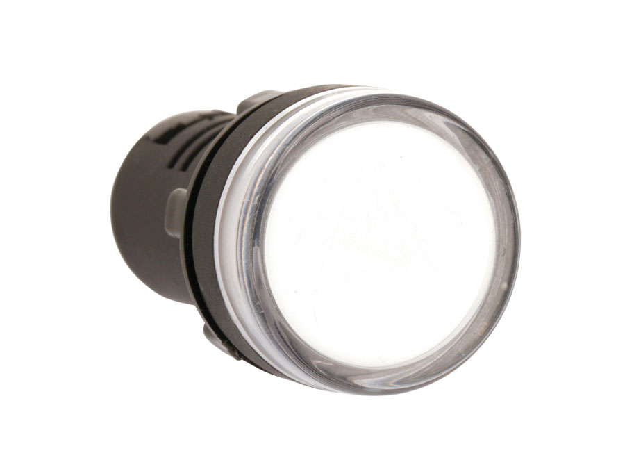 DAYLITE LED-Signalleuchte, Kontrollleuchte LSL-29230W, 230 V, weiß DAYLITE LED-Signalleuchte, Kontrollleuchte LSL-29230W, 230 V, weiß