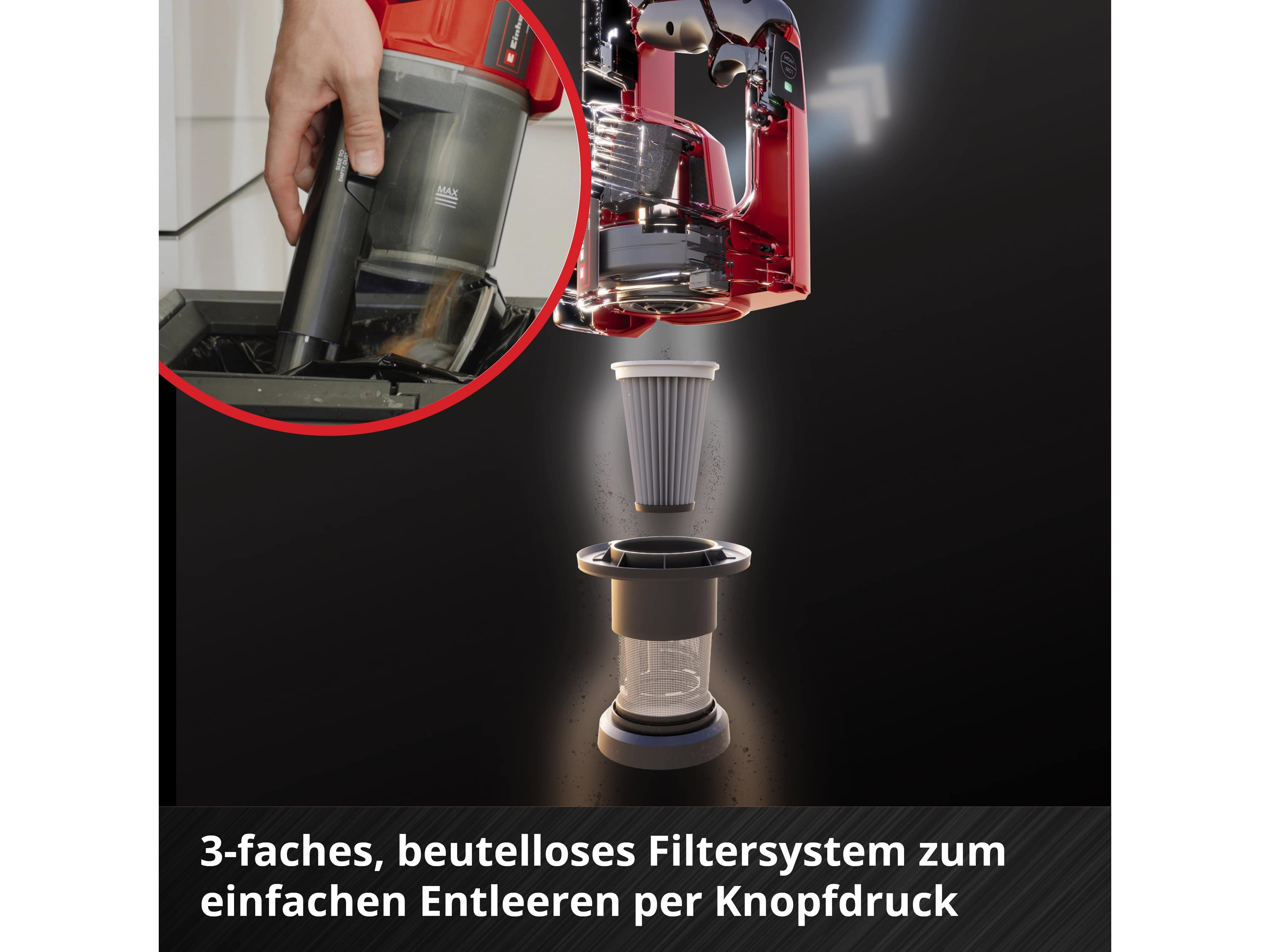 EINHELL Akkusauger TE-SV 18 Li - Solo