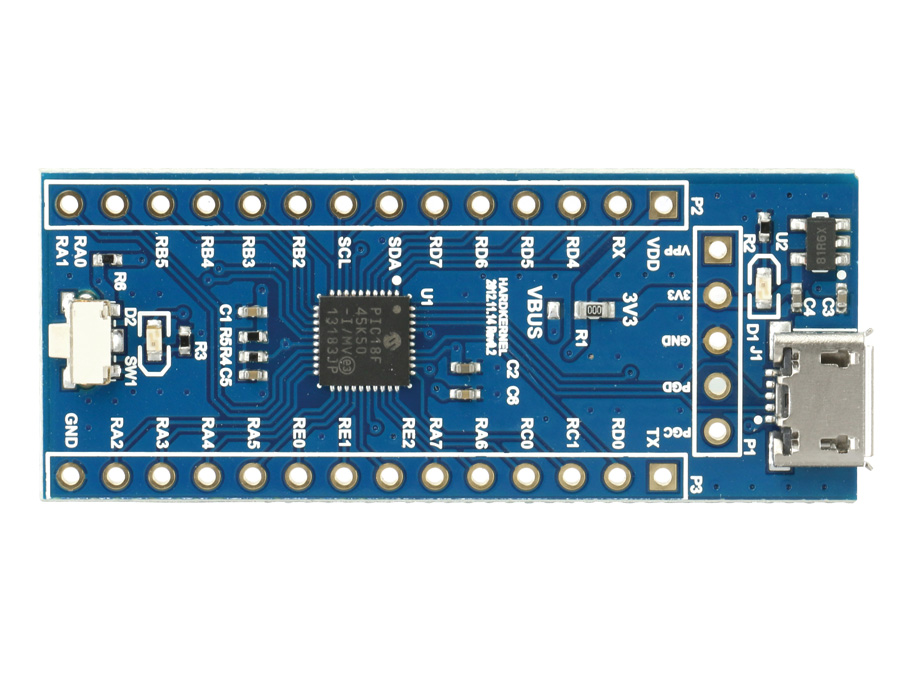 ODROID USB IO BOARD, PIC18F45K50-QFN ODROID USB IO BOARD, PIC18F45K50-QFN