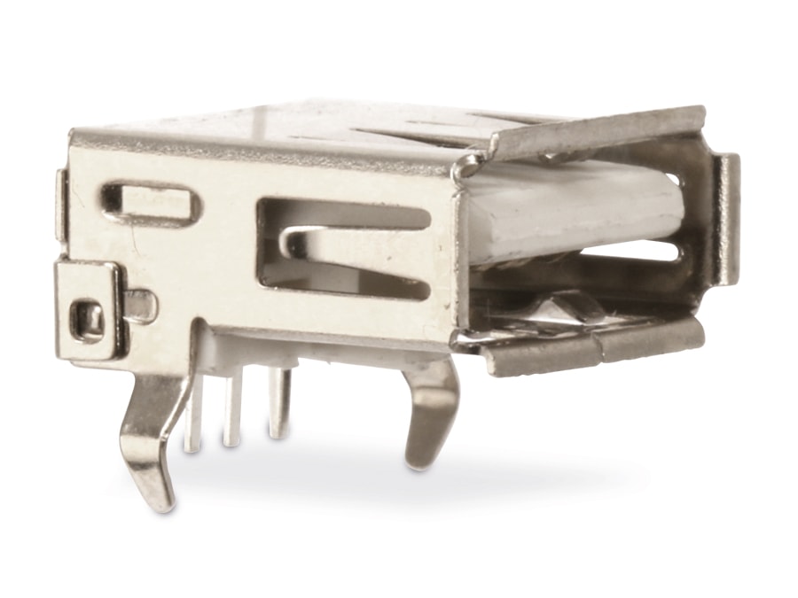 S-IMPULS USB-A Einbaubuchse, 90°, Printmontage S-IMPULS USB-A Einbaubuchse, 90°, Printmontage