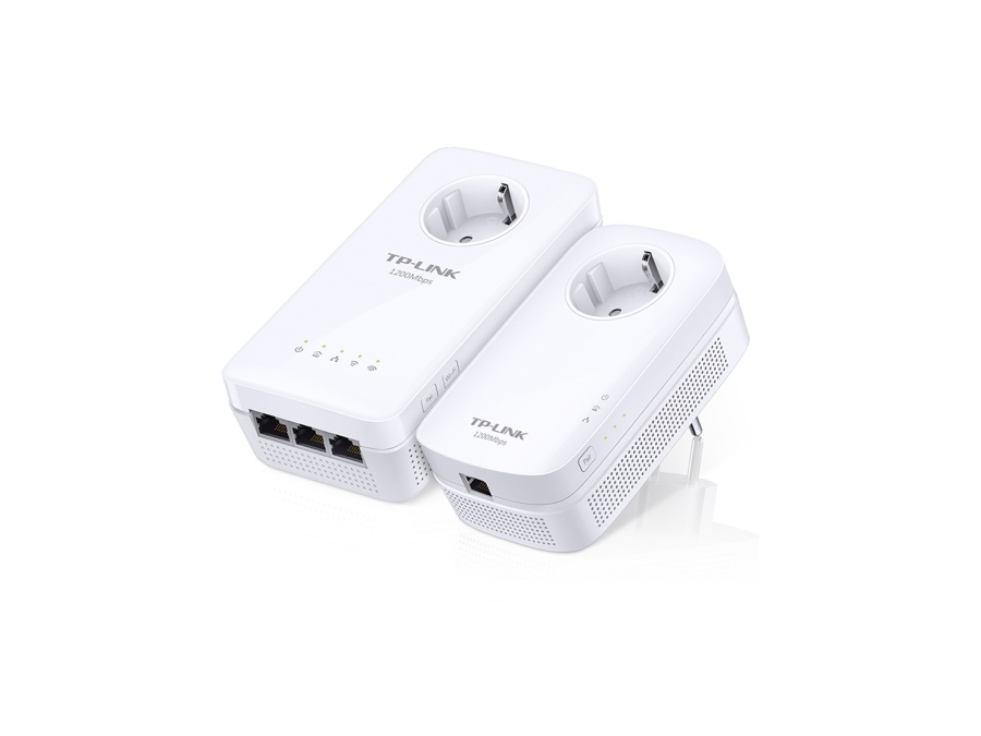 Powerline Adapter-Kit TP-LINK TL-WPA8630PKIT, 1,2 Gbps, WLAN Powerline Adapter-Kit TP-LINK TL-WPA8630PKIT, 1,2 Gbps, WLAN