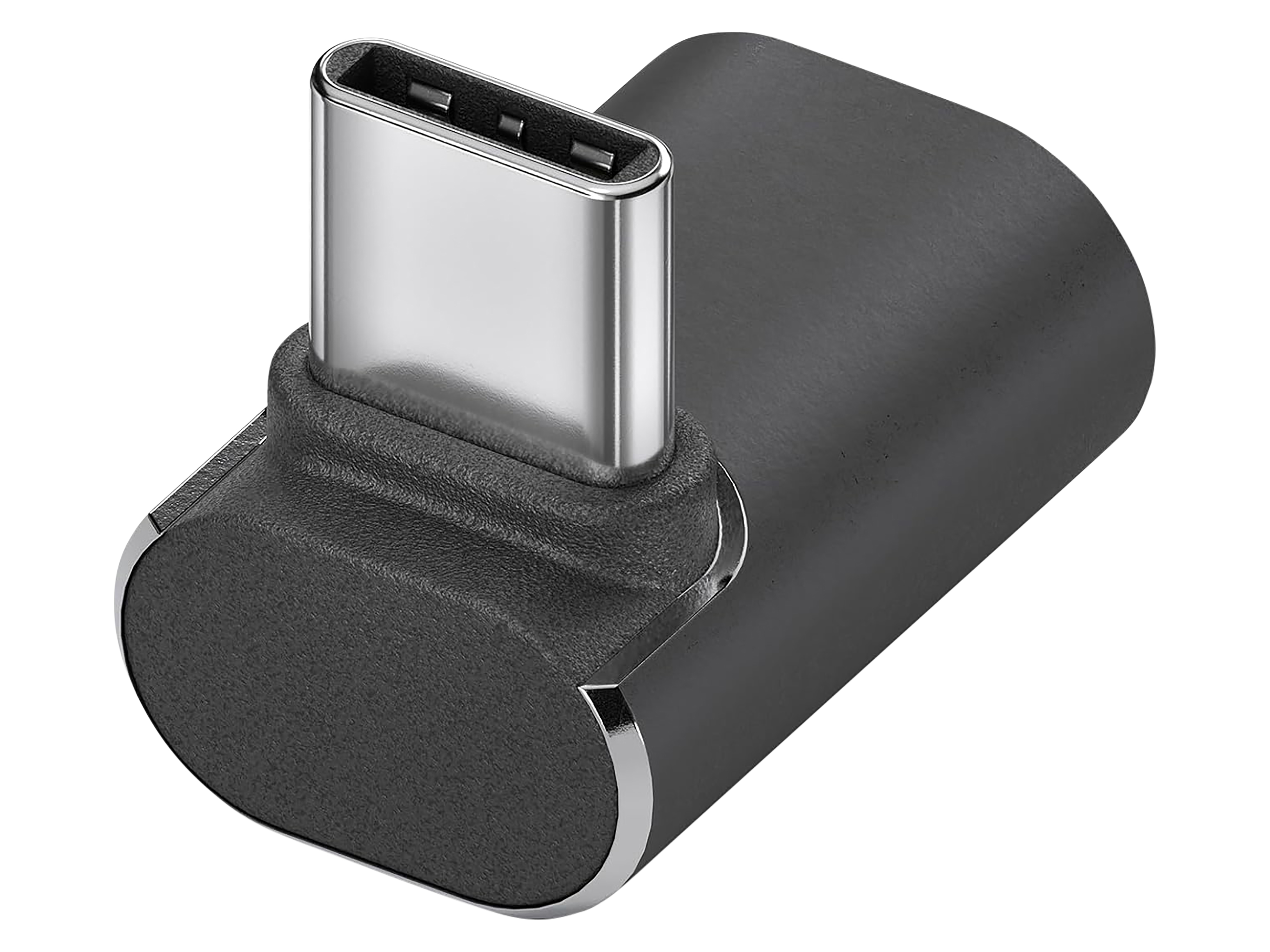 SONERO USB-C Adapter X-UA131 90° 40Gbps 240W Alu schwarz