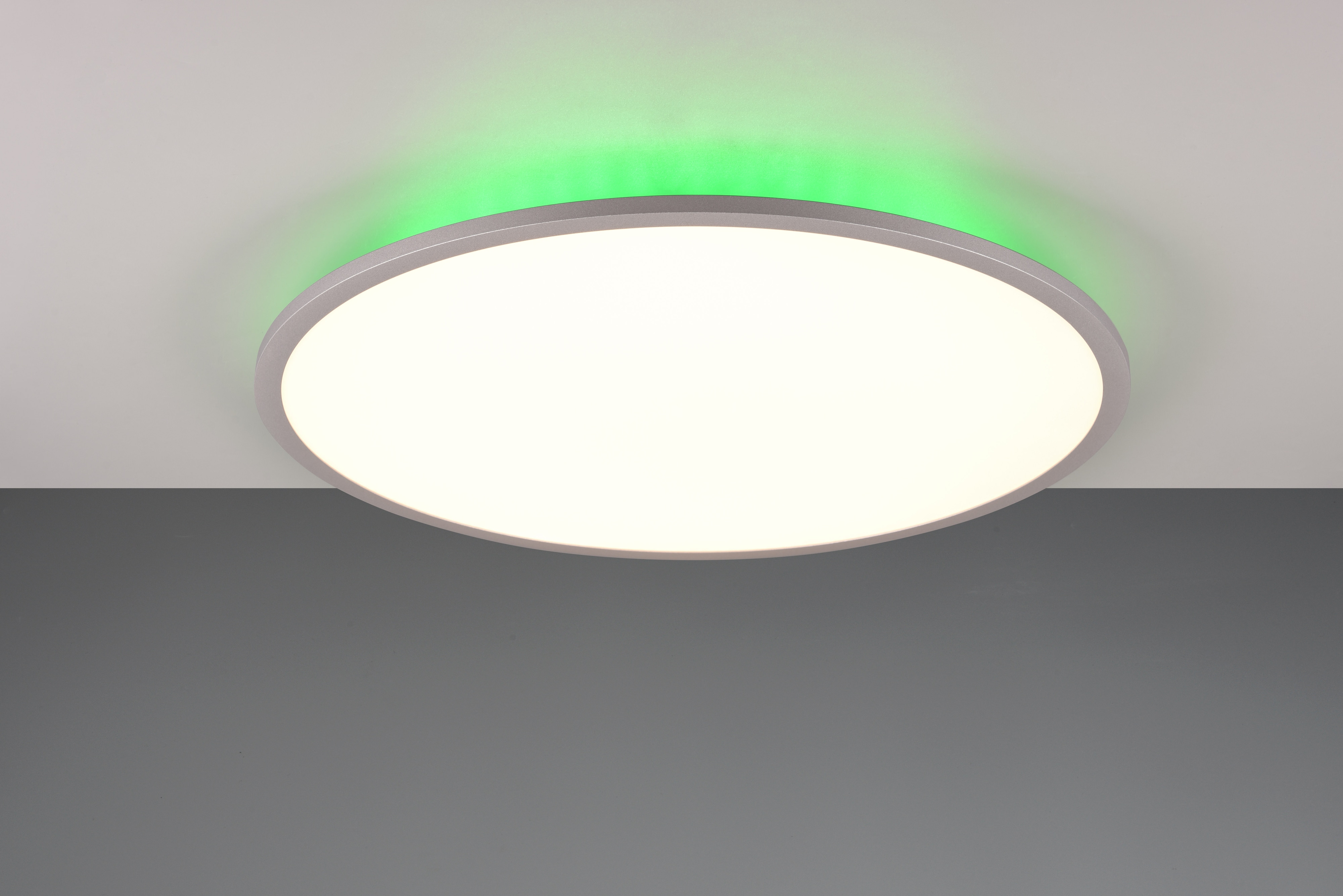 TRIO LED-Deckenleuchte Yuma 641719287 Titanfarbig, 35 W, 4200 lm, CCT, 4 W RGB TRIO LED-Deckenleuchte Yuma 641719287 Titanfarbig, 35 W, 4200 lm, CCT, 4 W RGB