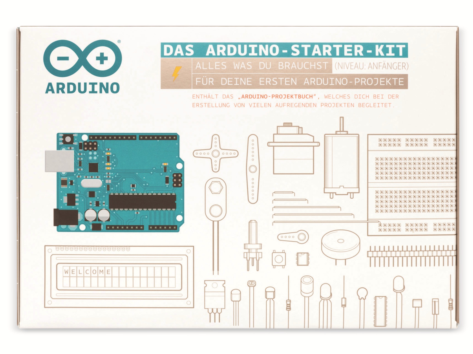 ARDUINO ®, Set Starter Kit German / Deutsch, K040007 ARDUINO ®, Set Starter Kit German / Deutsch, K040007