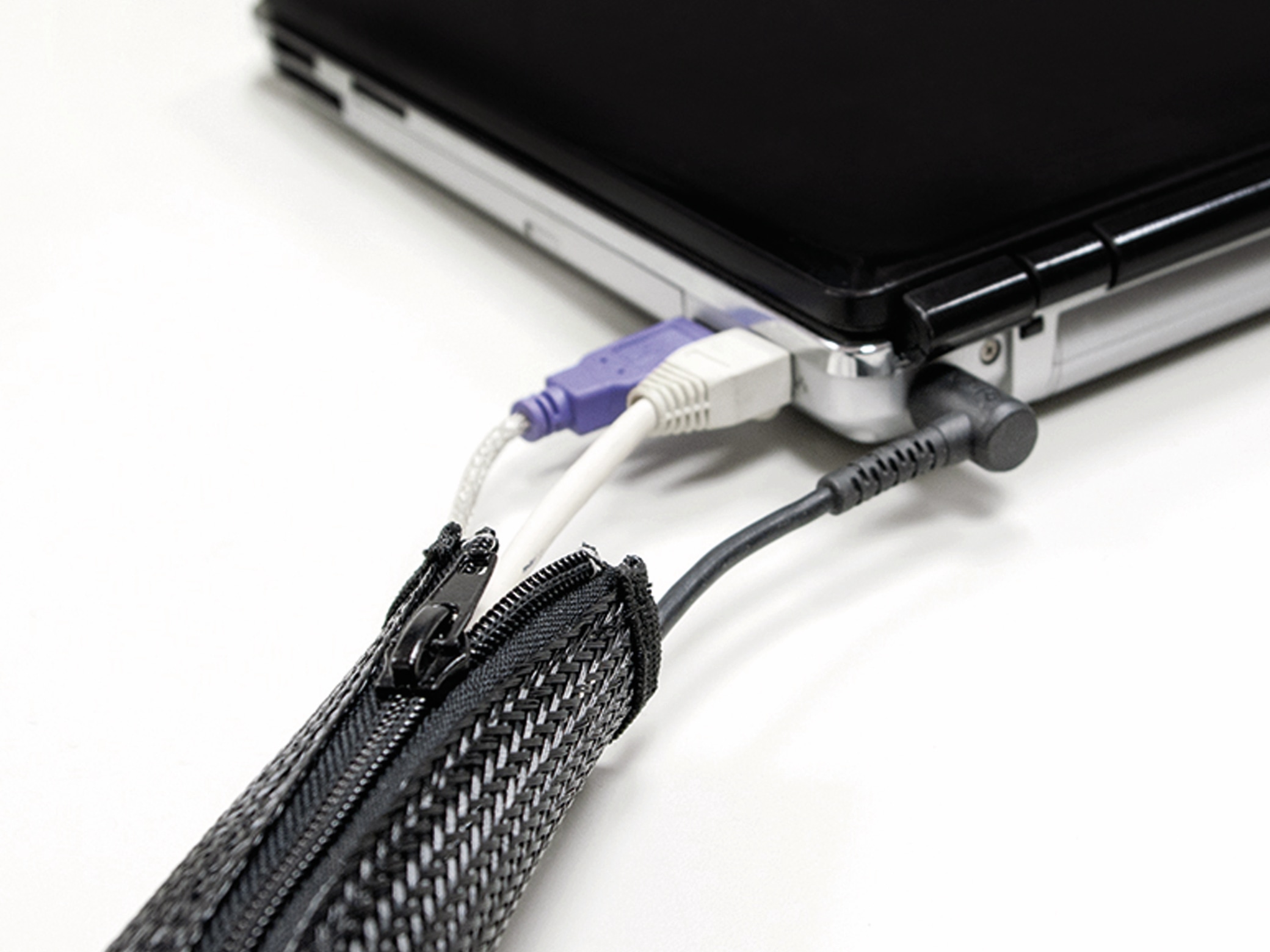 LOGILINK Kabelmanager KAB0046, Flexibel, Reißverschluss